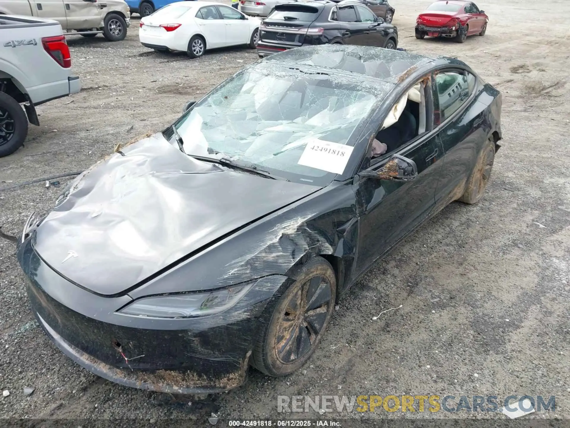 6 fotografías del automóvil dañado 5YJ3E1EA3RF729159 TESLA MODEL 3 2024