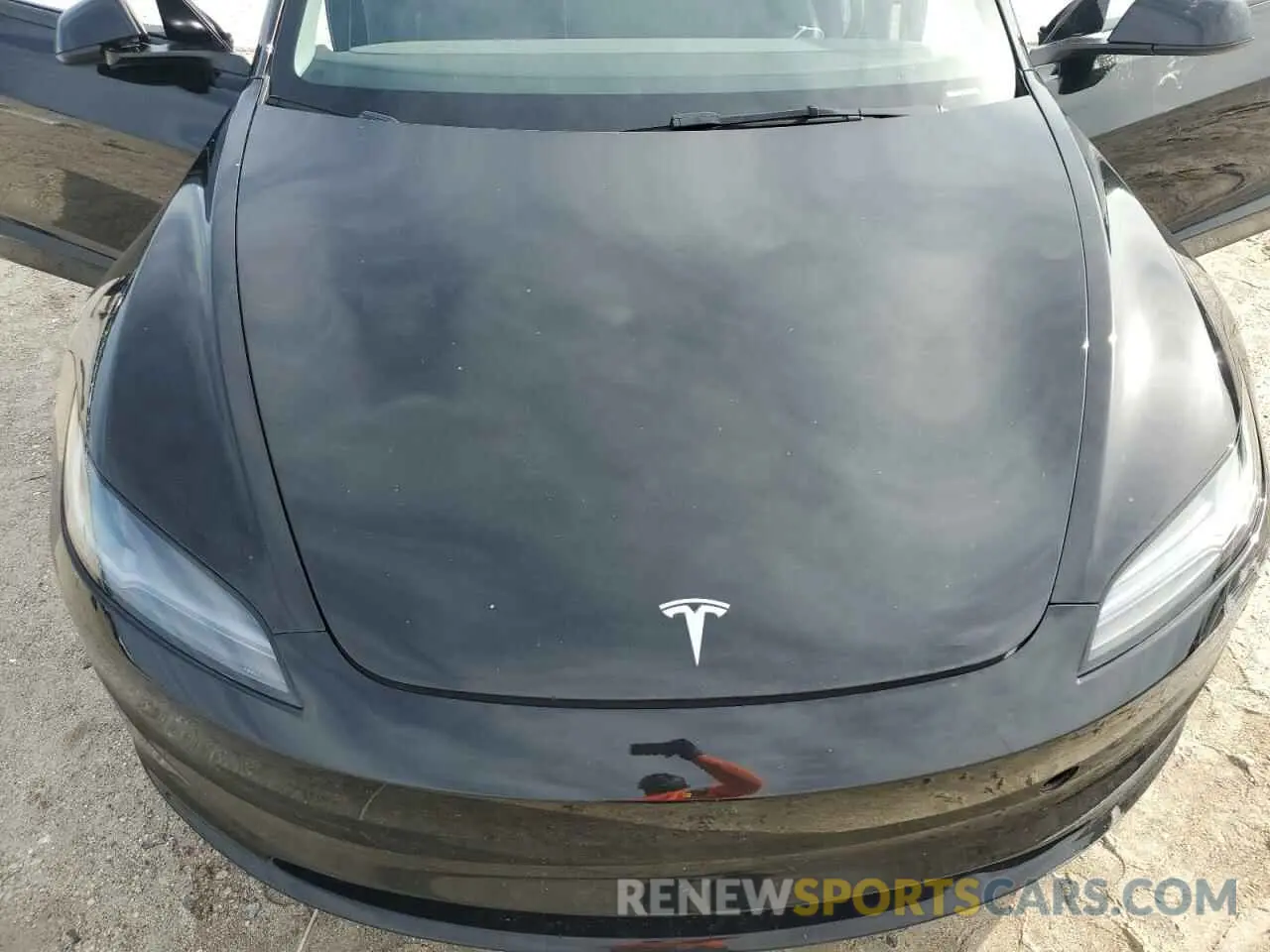 11 fotografías del automóvil dañado 5YJ3E1EA3RF734877 TESLA MODEL 3 2024