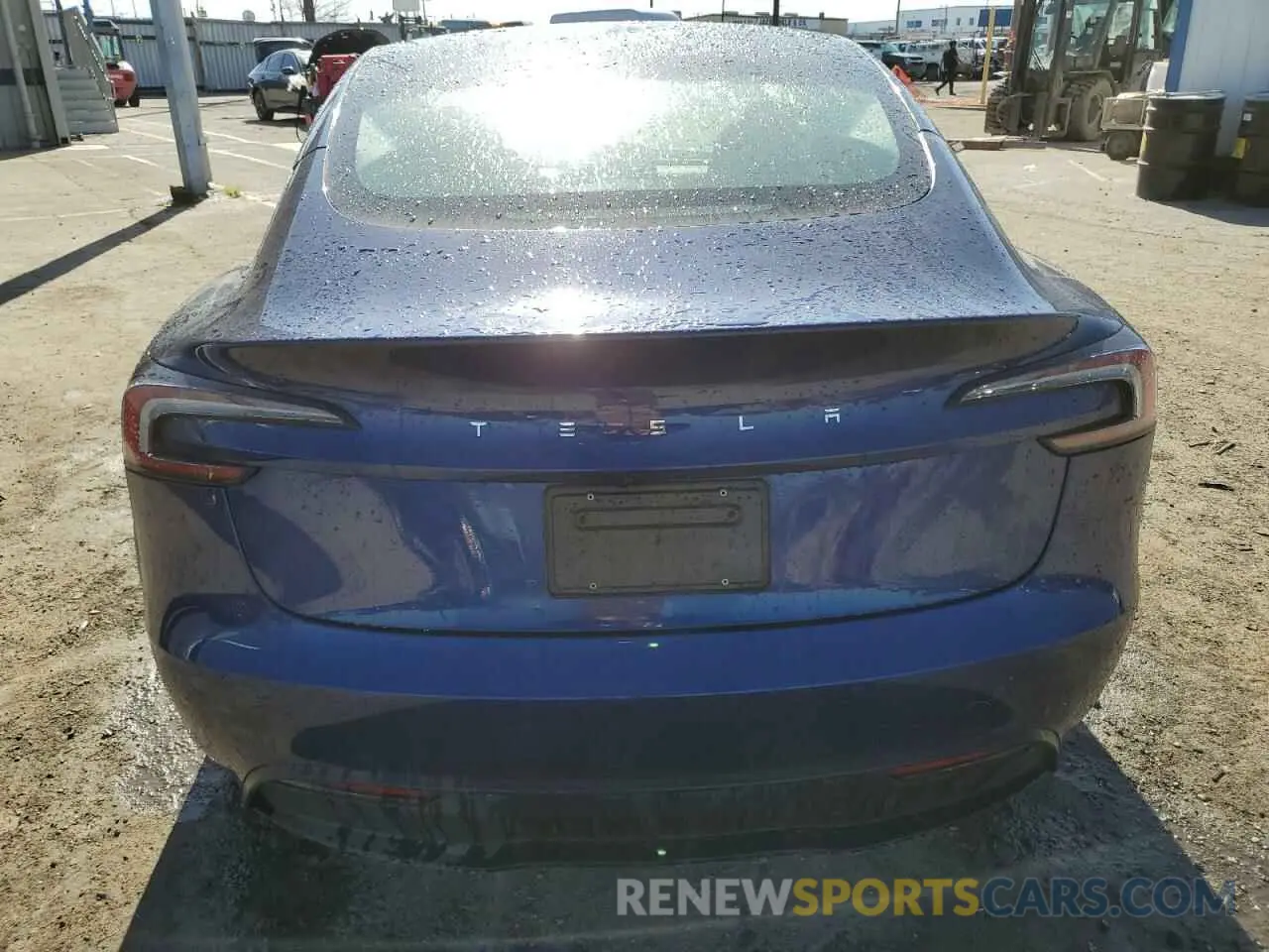 6 fotografías del automóvil dañado 5YJ3E1EA3RF746320 TESLA MODEL 3 2024