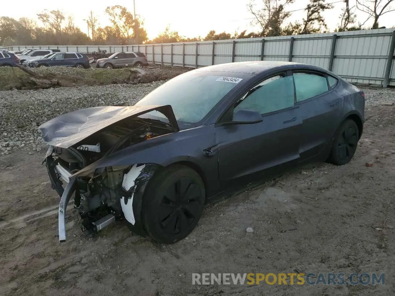 1 fotografías del automóvil dañado 5YJ3E1EA3RF756099 TESLA MODEL 3 2024