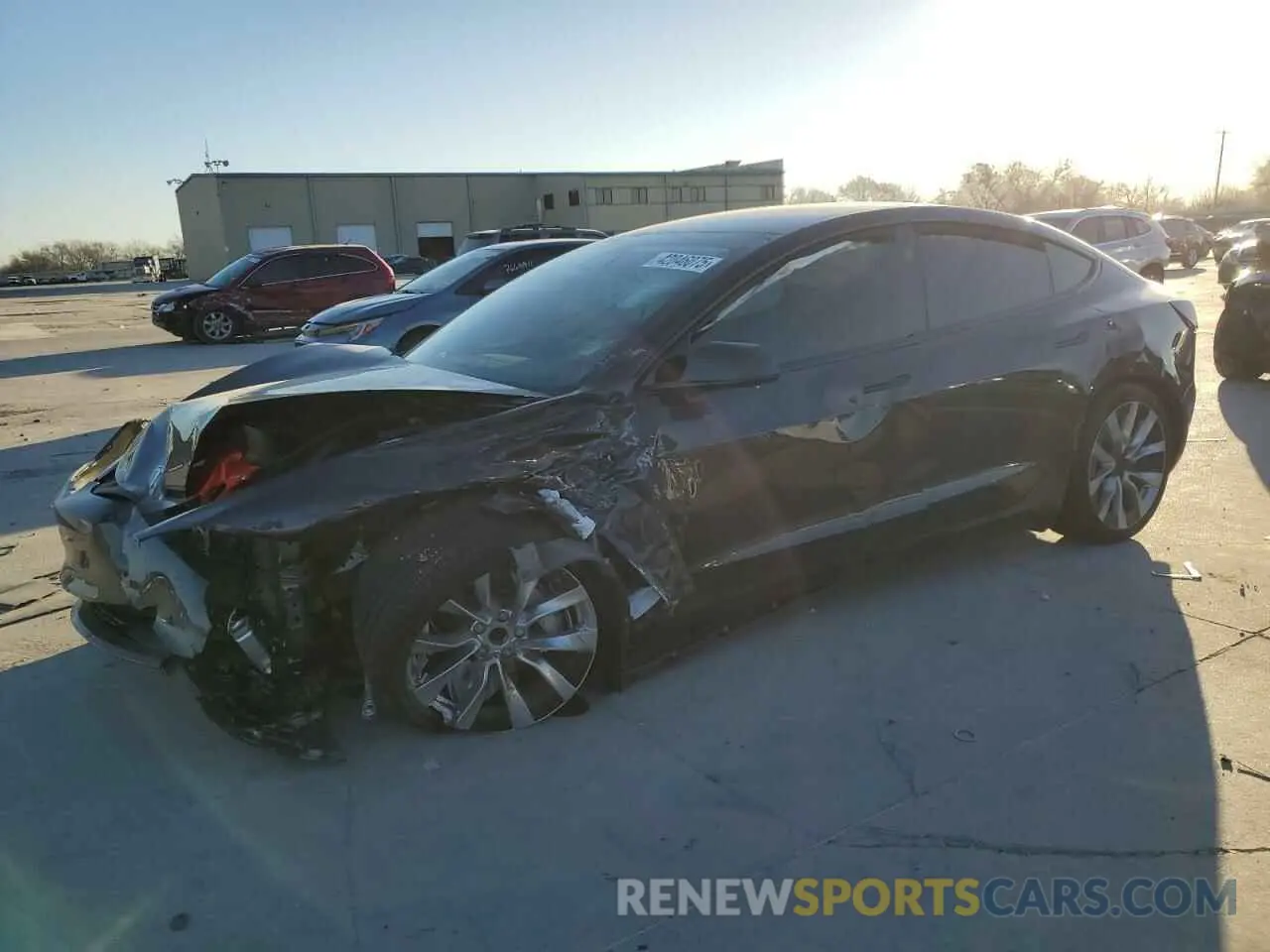 1 fotografías del automóvil dañado 5YJ3E1EA3RF767376 TESLA MODEL 3 2024
