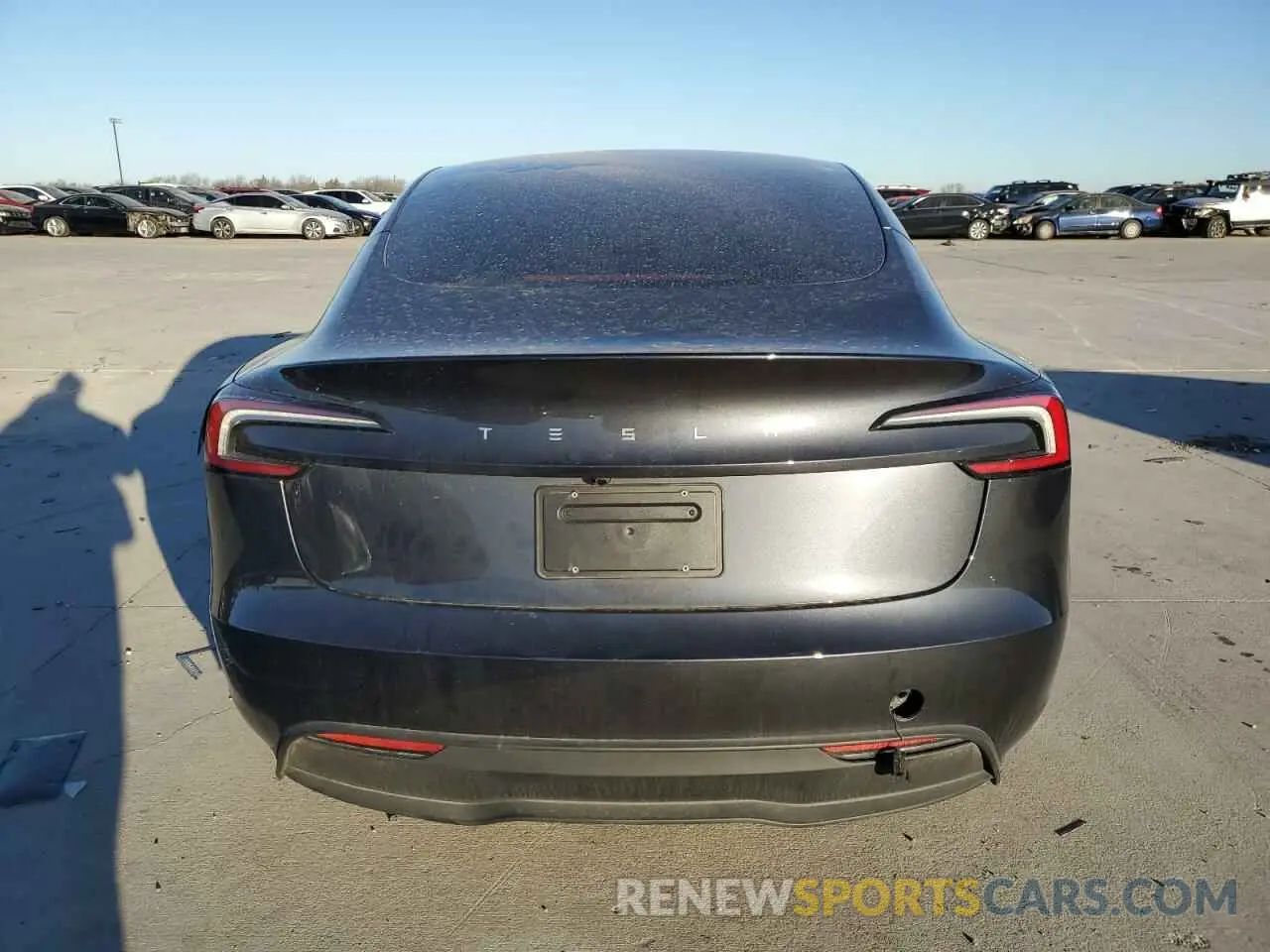 6 fotografías del automóvil dañado 5YJ3E1EA3RF767376 TESLA MODEL 3 2024
