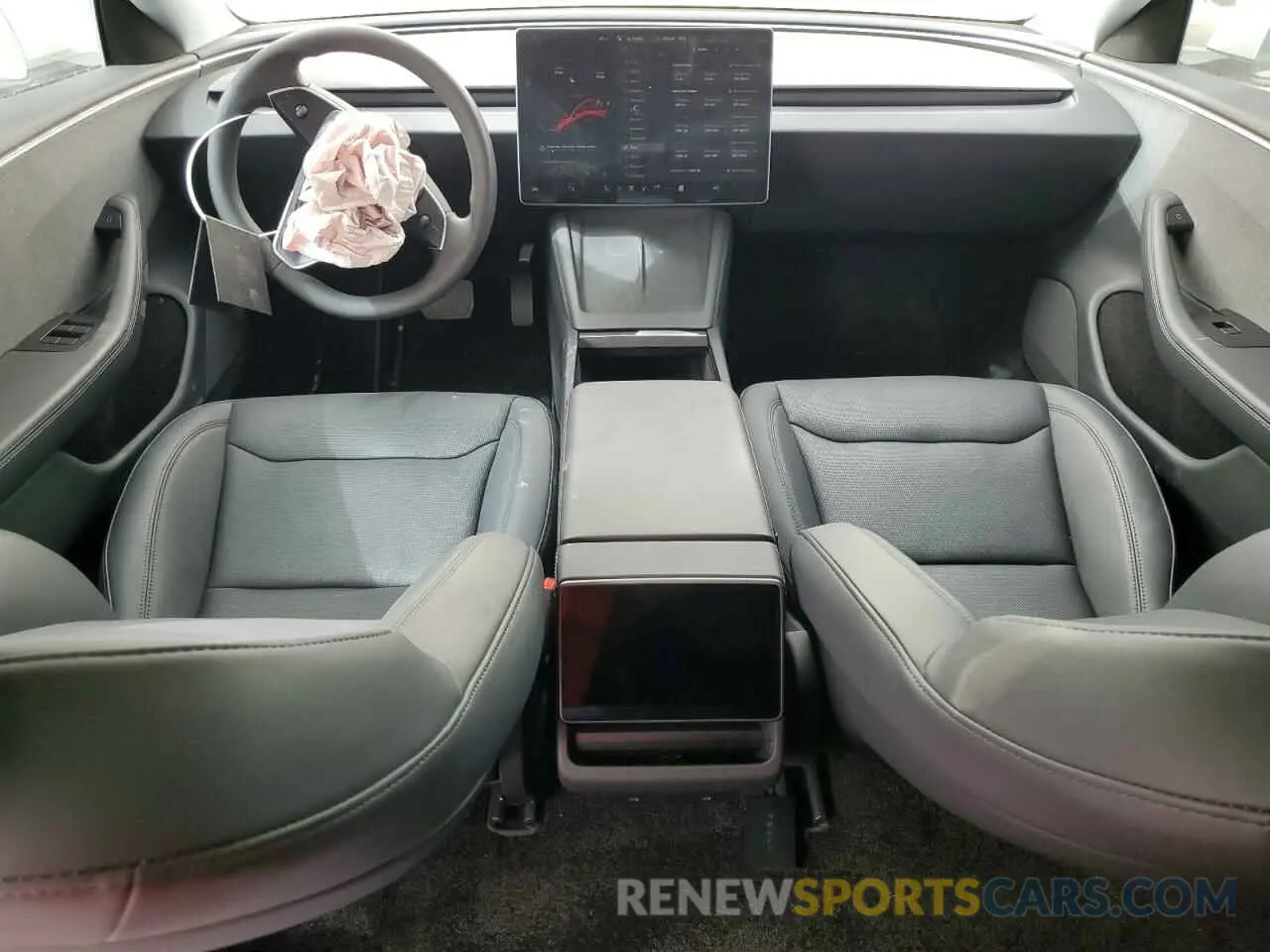 8 fotografías del automóvil dañado 5YJ3E1EA3RF769418 TESLA MODEL 3 2024