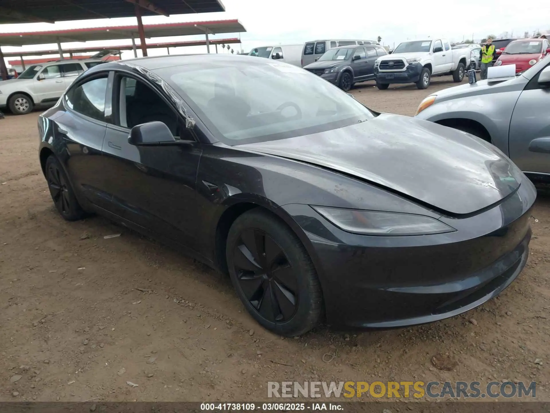 1 fotografías del automóvil dañado 5YJ3E1EA3RF771010 TESLA MODEL 3 2024