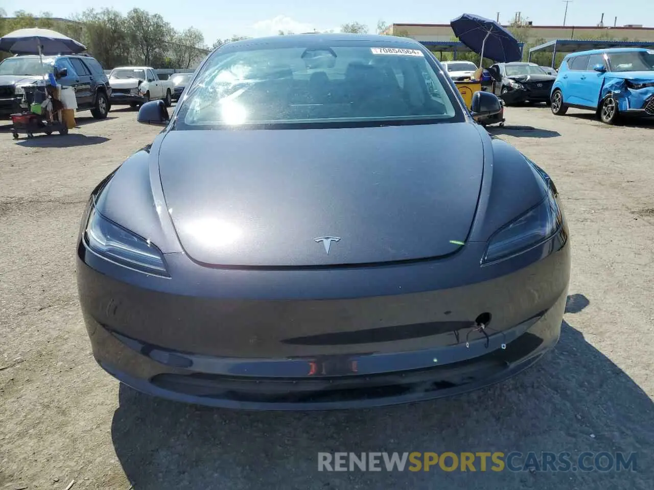 5 fotografías del automóvil dañado 5YJ3E1EA3RF784534 TESLA MODEL 3 2024