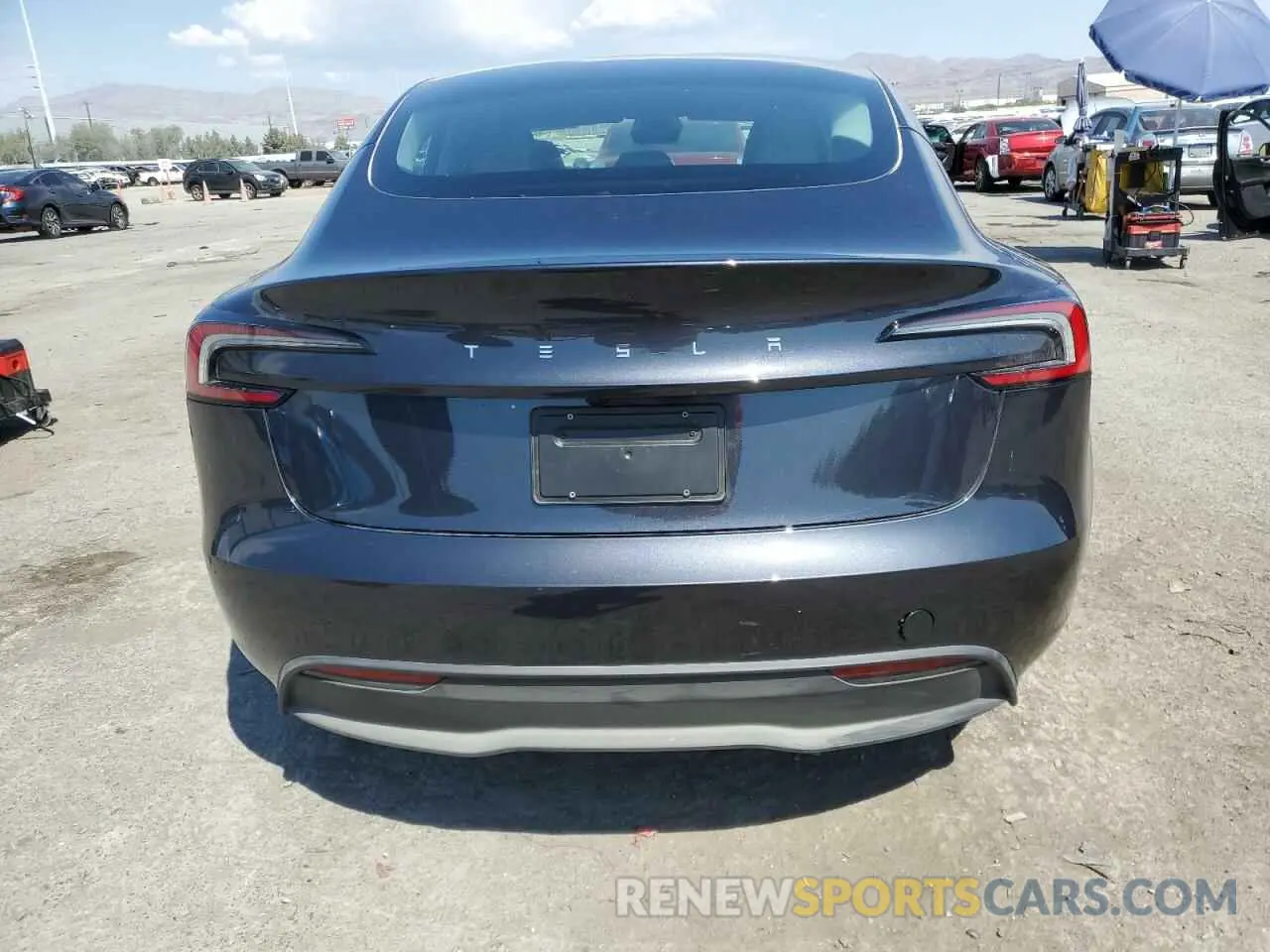 6 fotografías del automóvil dañado 5YJ3E1EA3RF784534 TESLA MODEL 3 2024