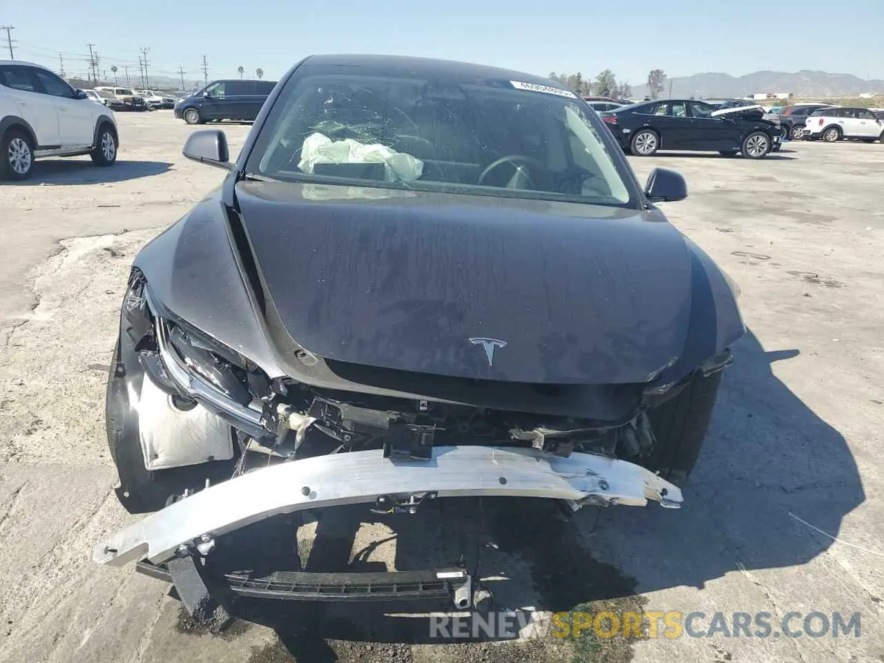 5 fotografías del automóvil dañado 5YJ3E1EA3RF827849 TESLA MODEL 3 2024