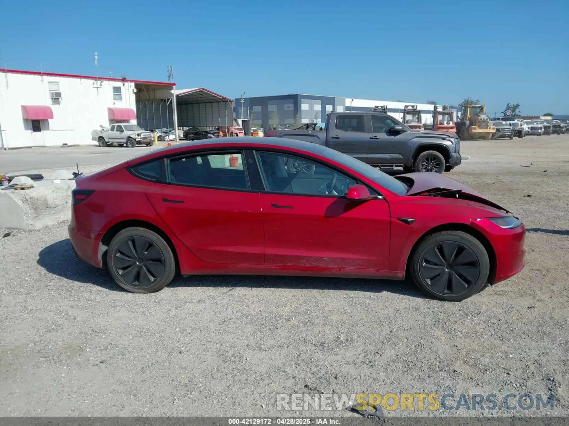 12 fotografías del automóvil dañado 5YJ3E1EA3RF858521 TESLA MODEL 3 2024