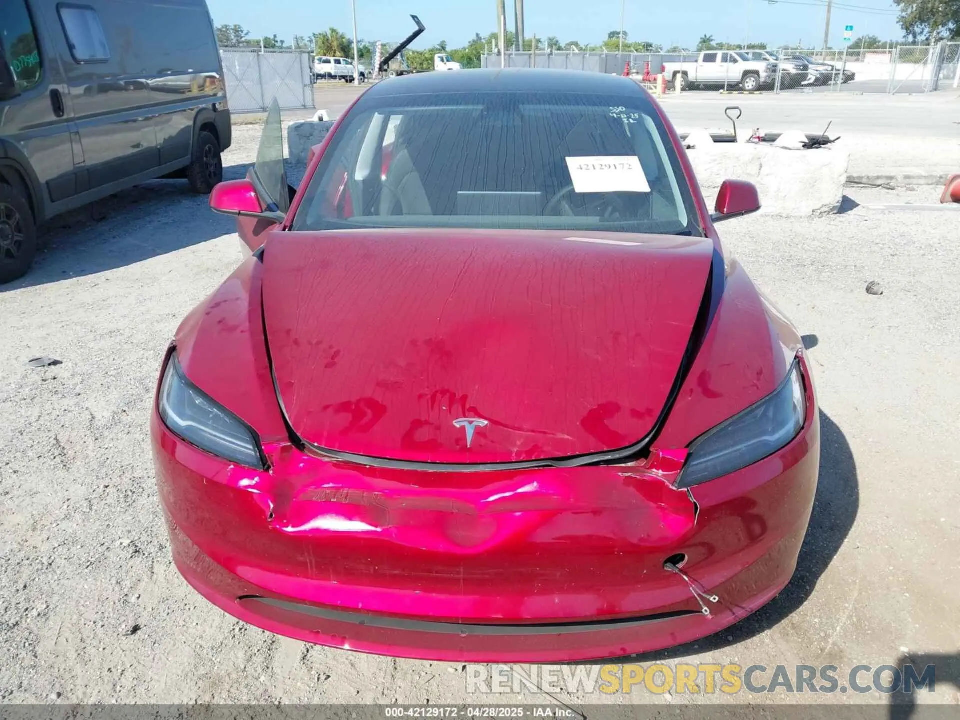 6 fotografías del automóvil dañado 5YJ3E1EA3RF858521 TESLA MODEL 3 2024