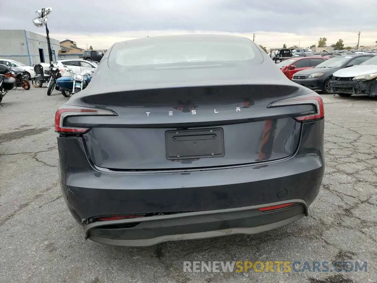 6 fotografías del automóvil dañado 5YJ3E1EA3RF867137 TESLA MODEL 3 2024