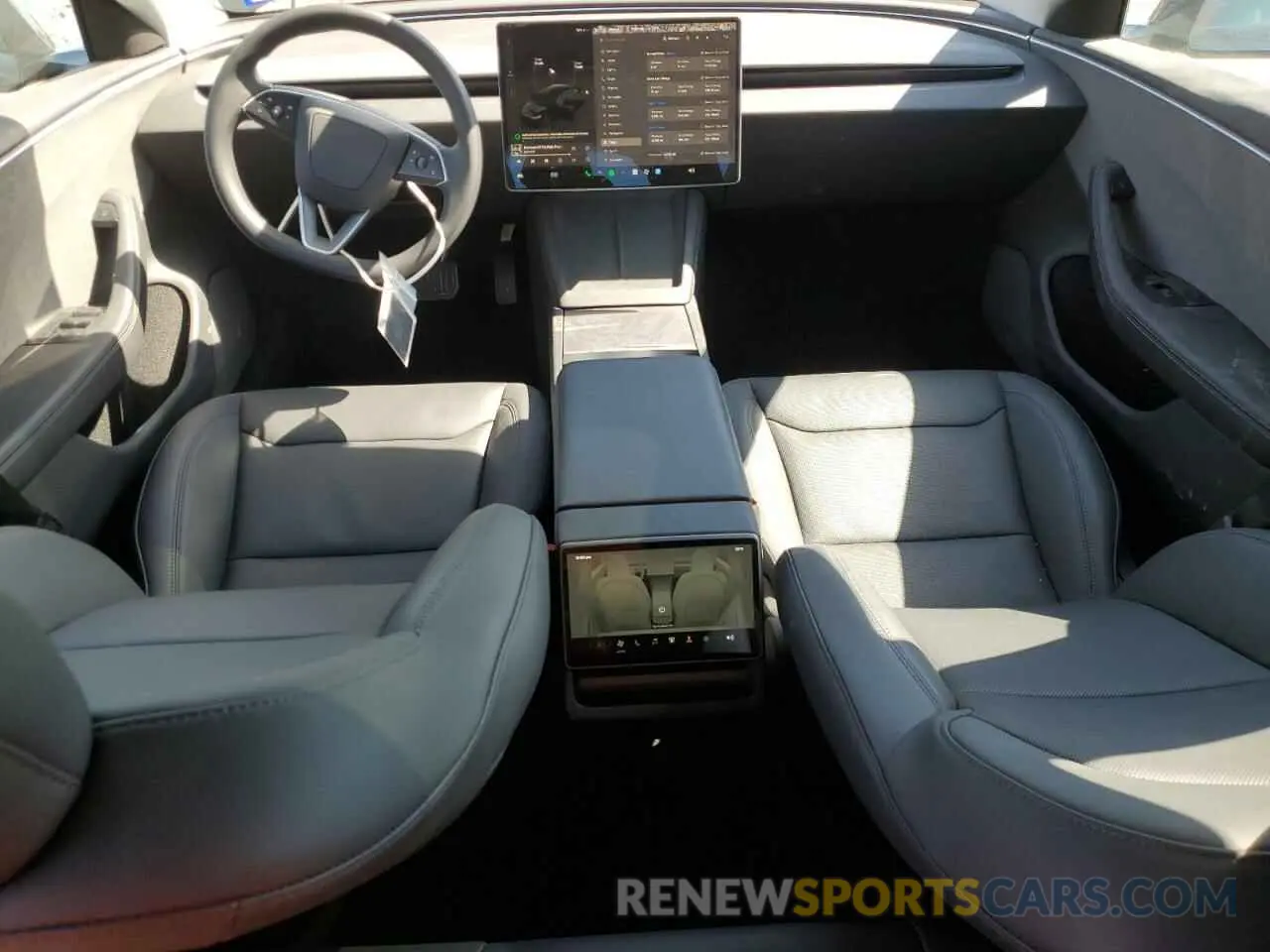 8 fotografías del automóvil dañado 5YJ3E1EA3RF872810 TESLA MODEL 3 2024