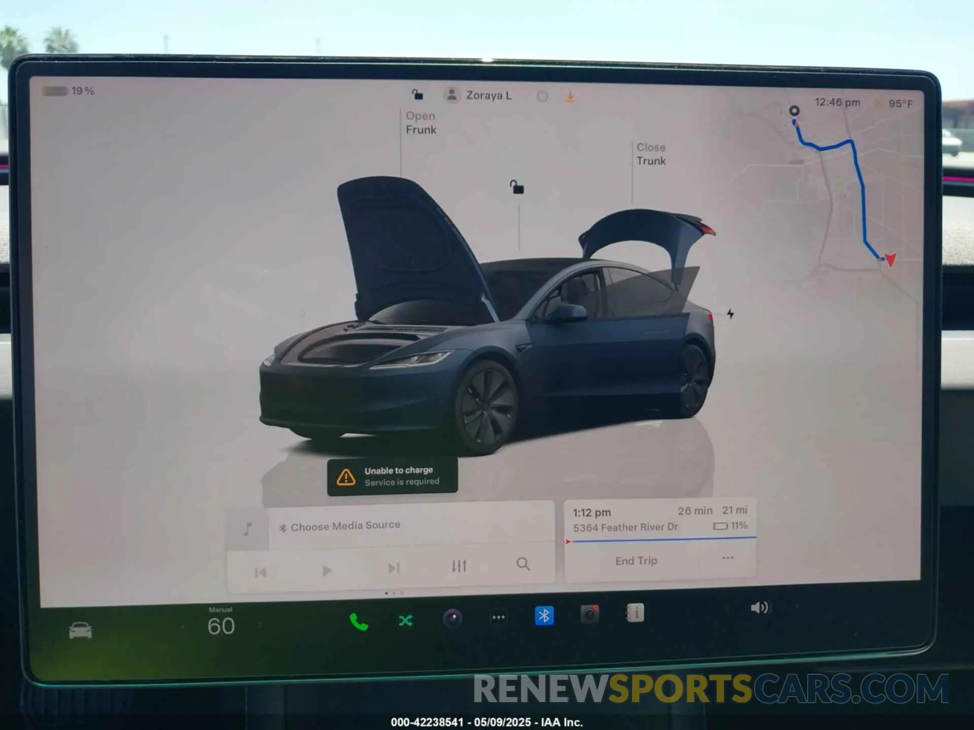 19 fotografías del automóvil dañado 5YJ3E1EA4RF721281 TESLA MODEL 3 2024