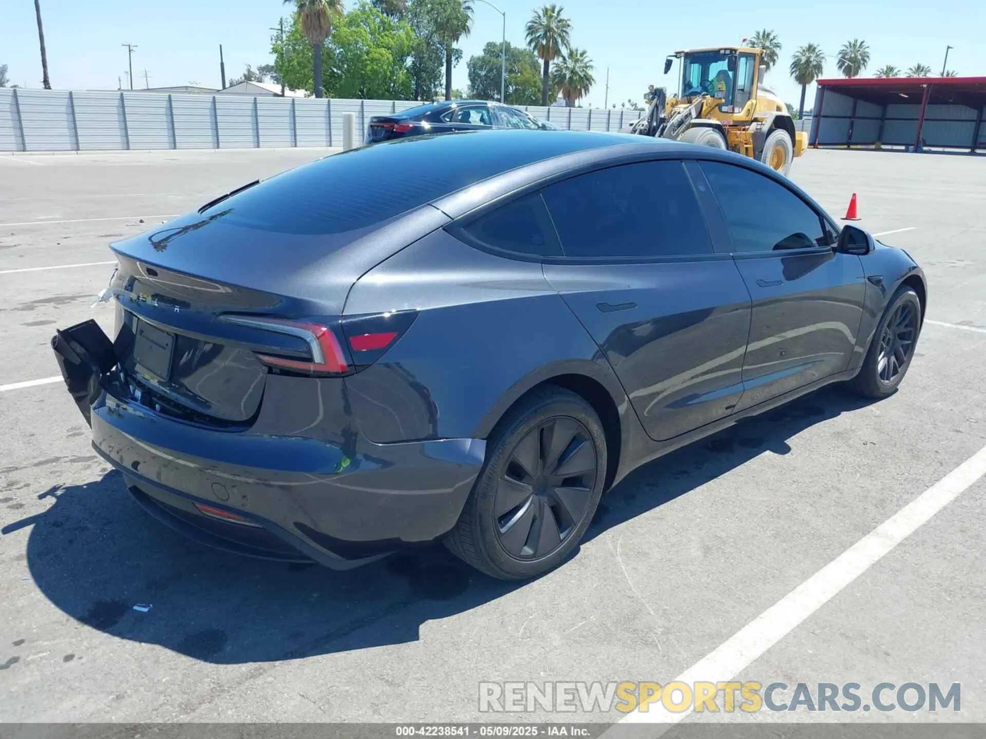 4 fotografías del automóvil dañado 5YJ3E1EA4RF721281 TESLA MODEL 3 2024