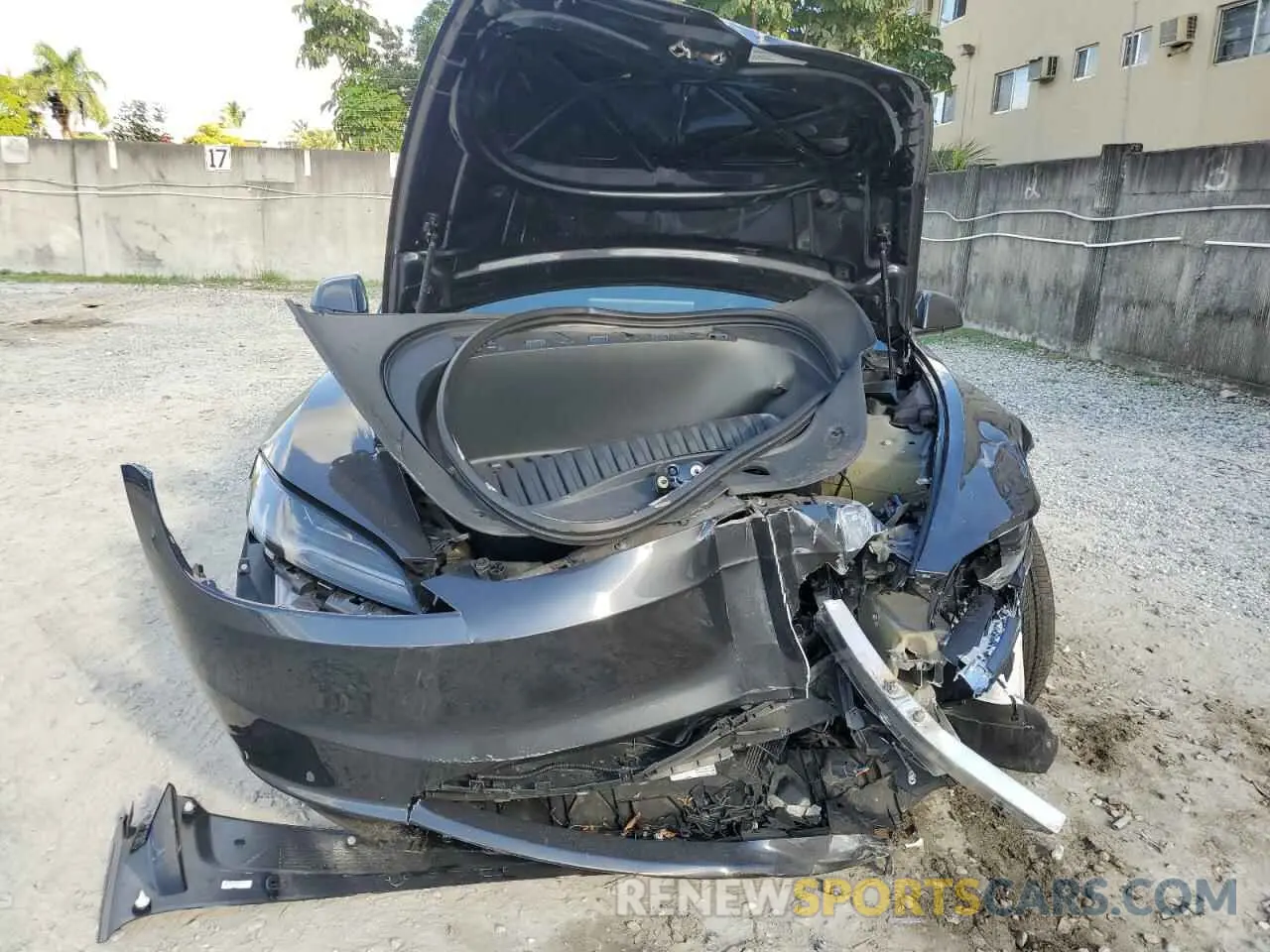 5 fotografías del automóvil dañado 5YJ3E1EA4RF727260 TESLA MODEL 3 2024