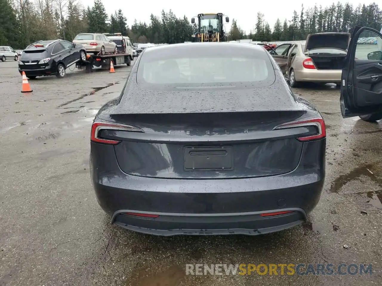 6 fotografías del automóvil dañado 5YJ3E1EA4RF730871 TESLA MODEL 3 2024
