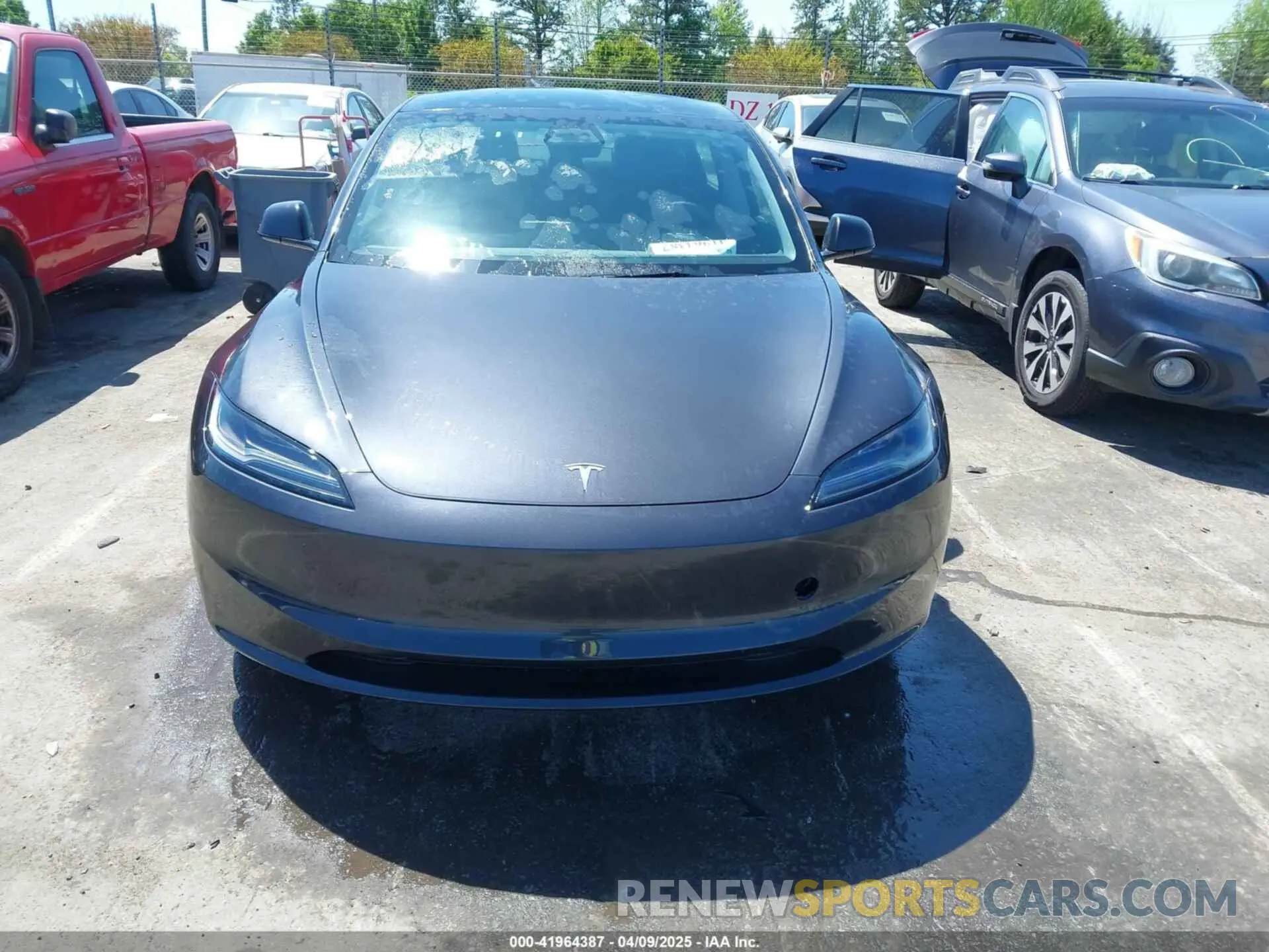 13 fotografías del automóvil dañado 5YJ3E1EA4RF735729 TESLA MODEL 3 2024