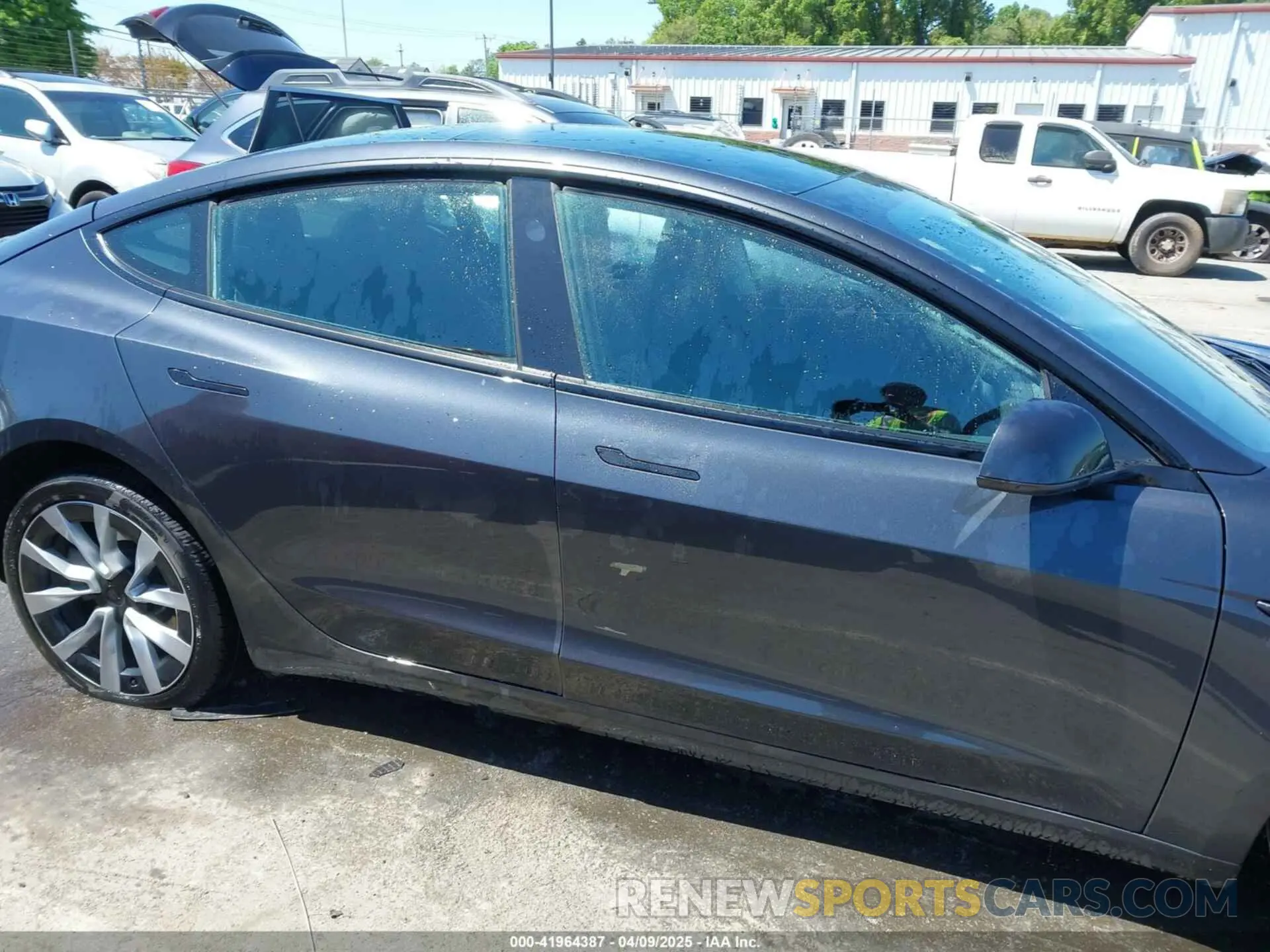 14 fotografías del automóvil dañado 5YJ3E1EA4RF735729 TESLA MODEL 3 2024