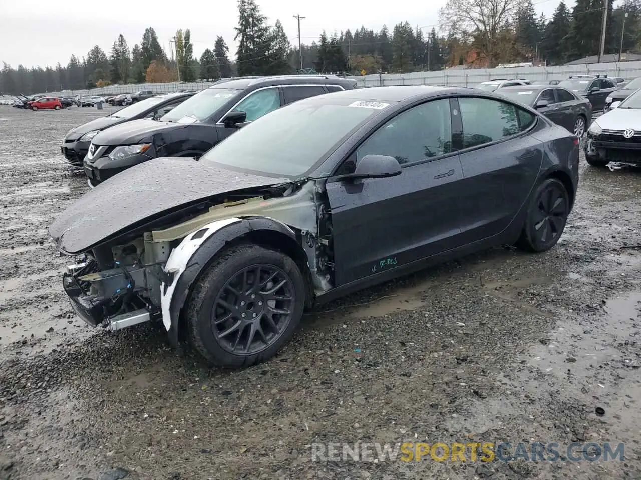1 fotografías del automóvil dañado 5YJ3E1EA4RF736461 TESLA MODEL 3 2024
