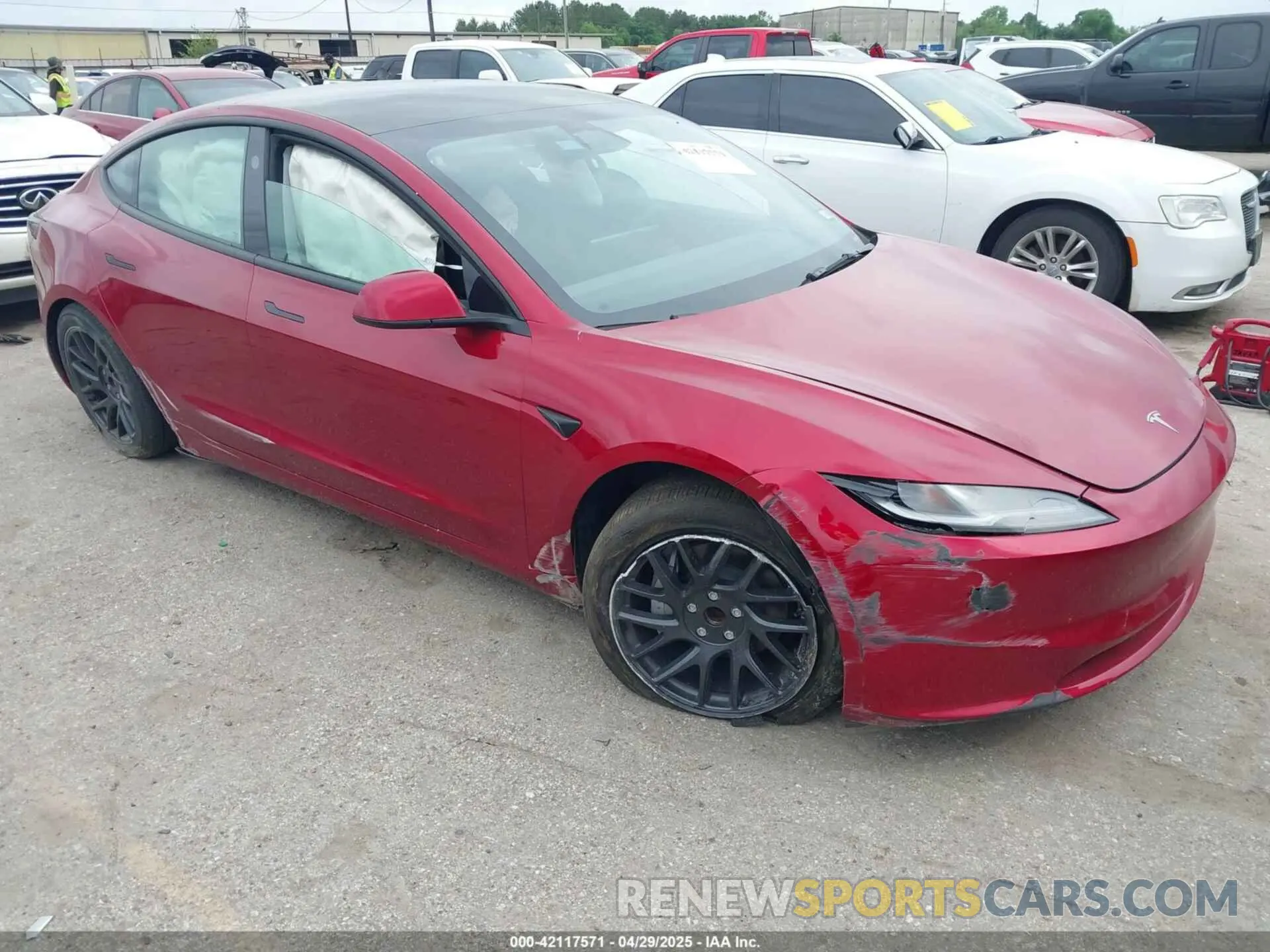 1 fotografías del automóvil dañado 5YJ3E1EA4RF738212 TESLA MODEL 3 2024