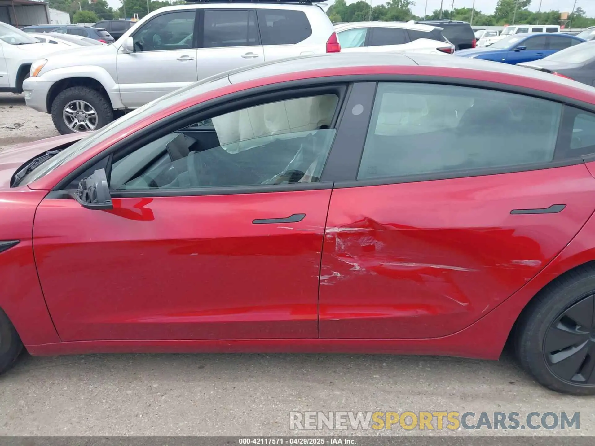 13 fotografías del automóvil dañado 5YJ3E1EA4RF738212 TESLA MODEL 3 2024