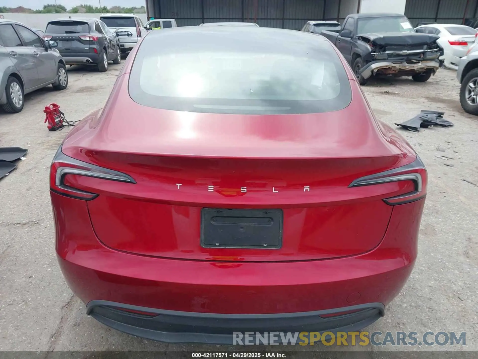 15 fotografías del automóvil dañado 5YJ3E1EA4RF738212 TESLA MODEL 3 2024