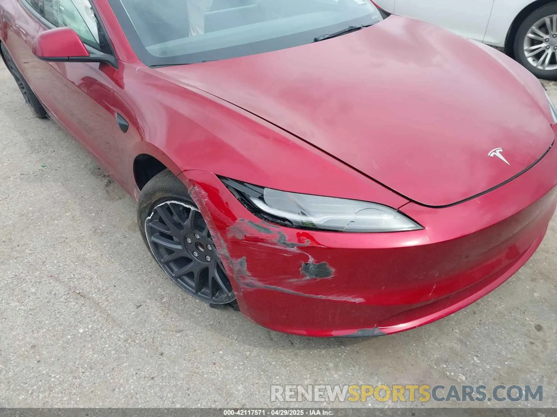6 fotografías del automóvil dañado 5YJ3E1EA4RF738212 TESLA MODEL 3 2024
