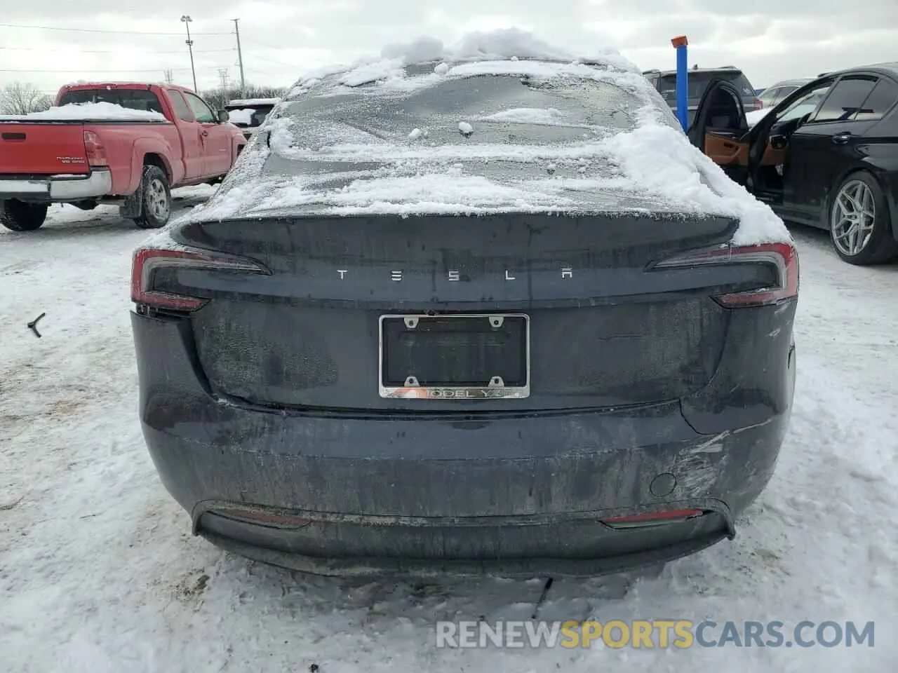 6 fotografías del automóvil dañado 5YJ3E1EA4RF740140 TESLA MODEL 3 2024