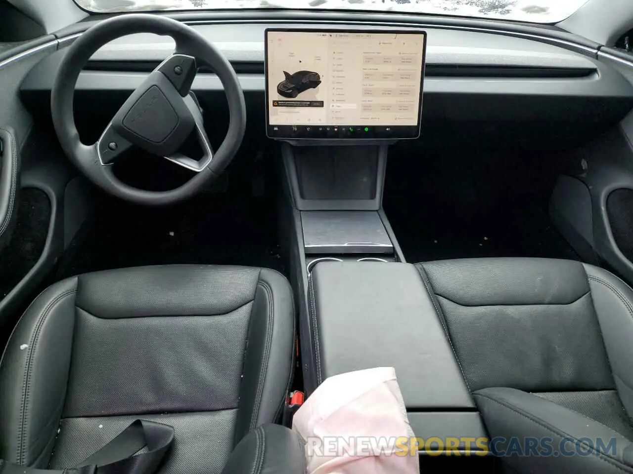 8 fotografías del automóvil dañado 5YJ3E1EA4RF740140 TESLA MODEL 3 2024