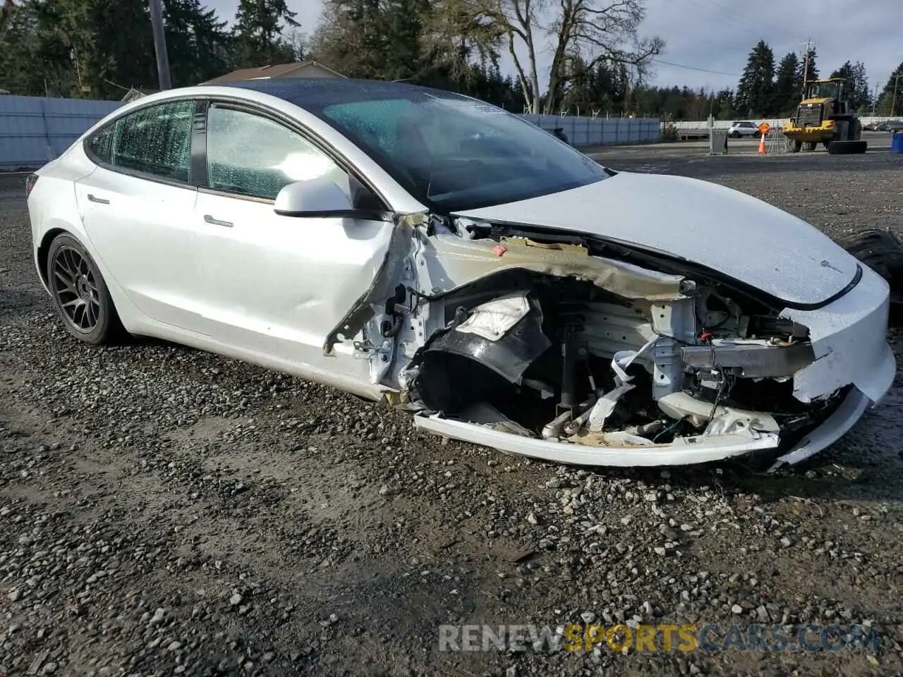 4 fotografías del automóvil dañado 5YJ3E1EA4RF745841 TESLA MODEL 3 2024