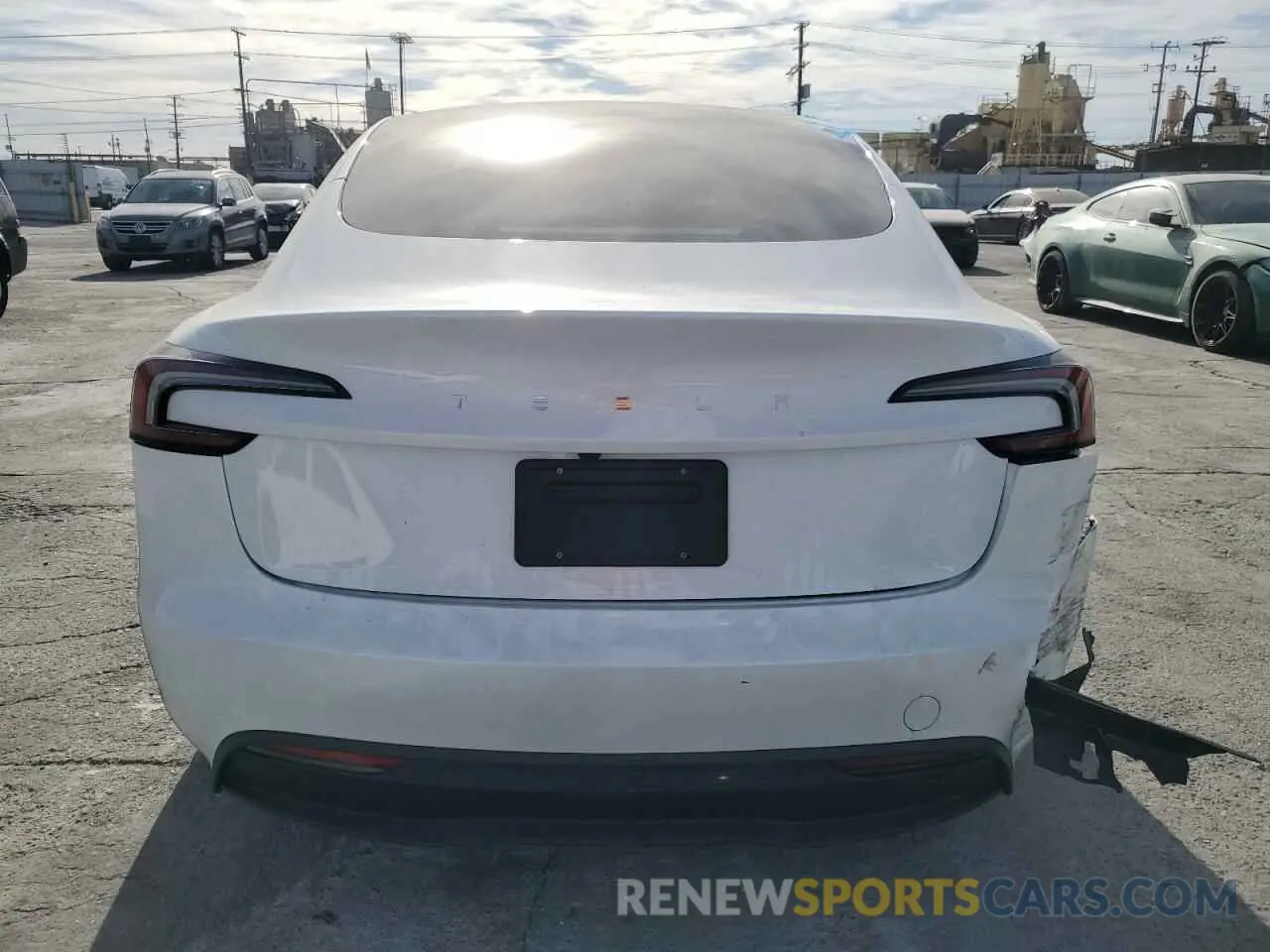6 fotografías del automóvil dañado 5YJ3E1EA4RF784896 TESLA MODEL 3 2024