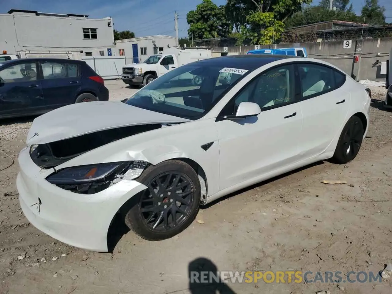 1 fotografías del automóvil dañado 5YJ3E1EA4RF800921 TESLA MODEL 3 2024
