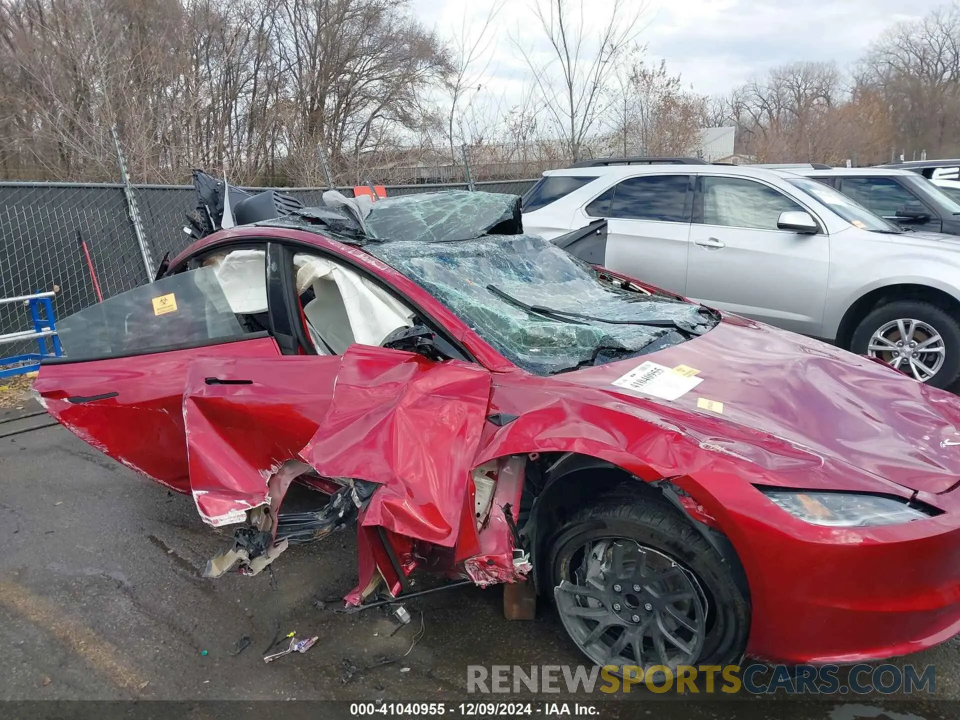 6 fotografías del automóvil dañado 5YJ3E1EA4RF801552 TESLA MODEL 3 2024