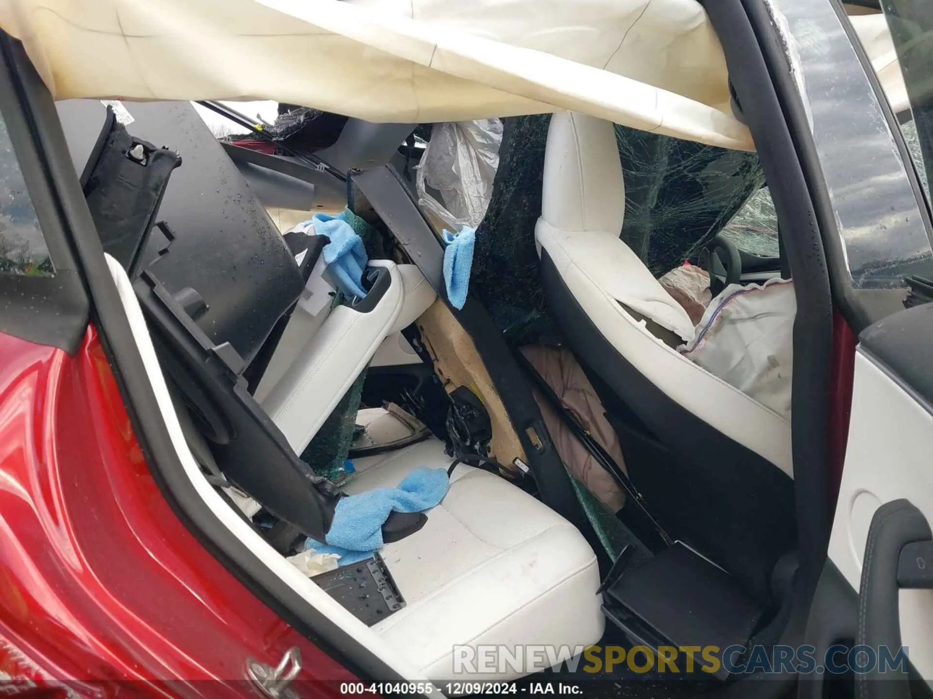 8 fotografías del automóvil dañado 5YJ3E1EA4RF801552 TESLA MODEL 3 2024