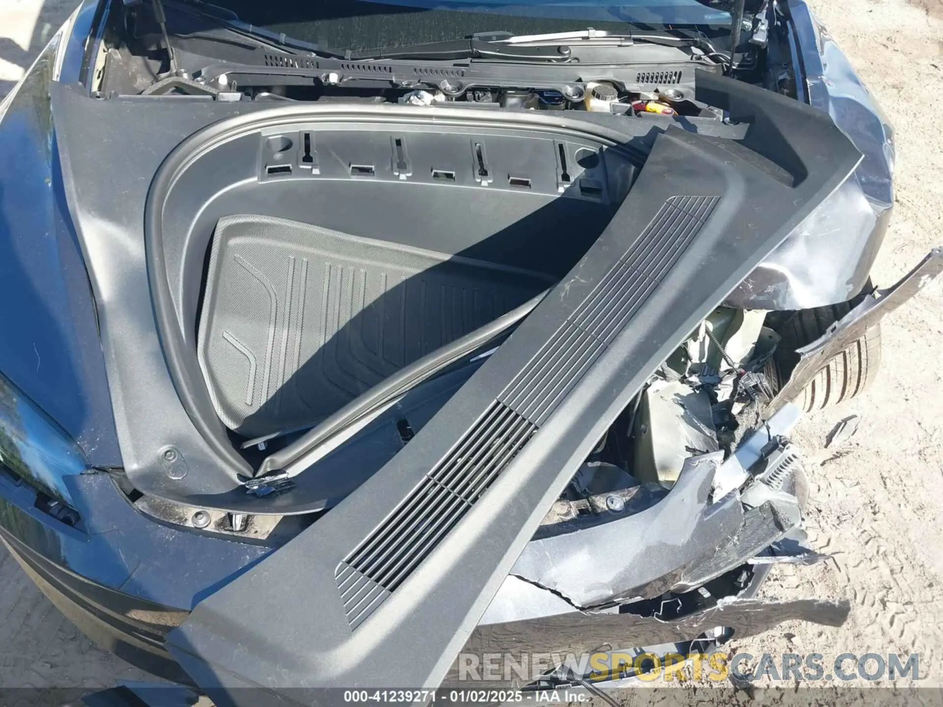 10 fotografías del automóvil dañado 5YJ3E1EA4RF823499 TESLA MODEL 3 2024