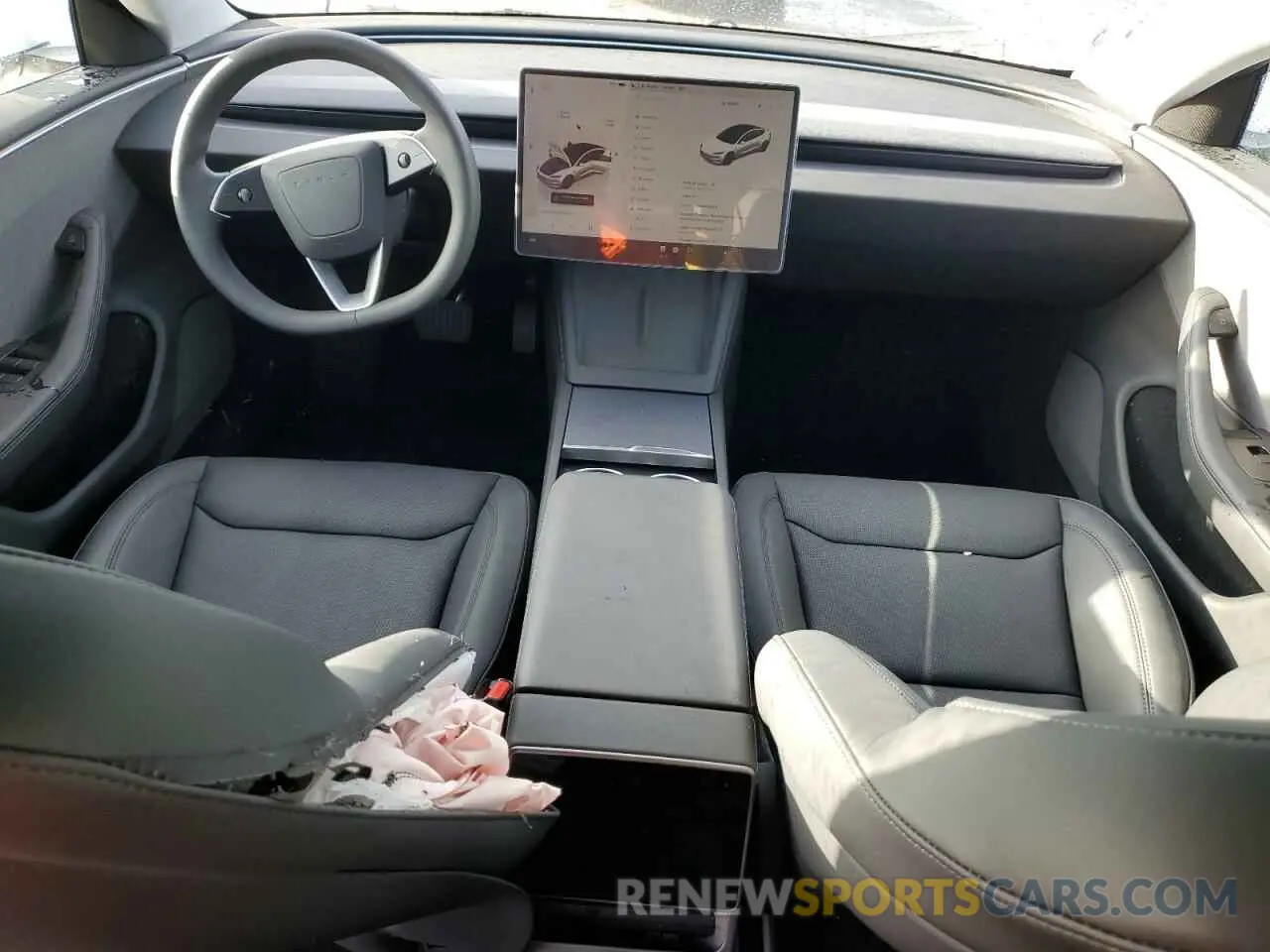8 fotografías del automóvil dañado 5YJ3E1EA4RF825415 TESLA MODEL 3 2024