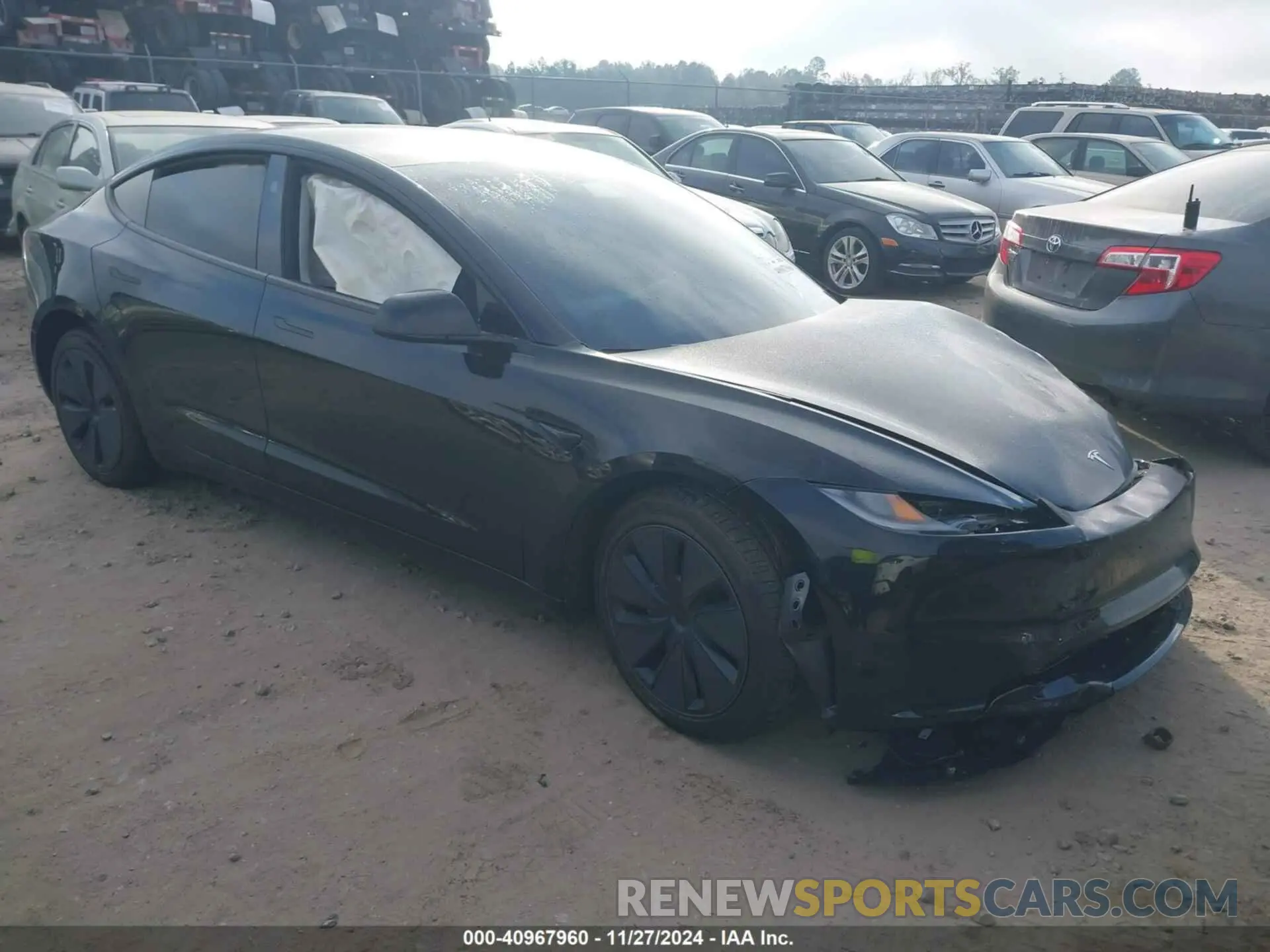 1 fotografías del automóvil dañado 5YJ3E1EA4RF835779 TESLA MODEL 3 2024