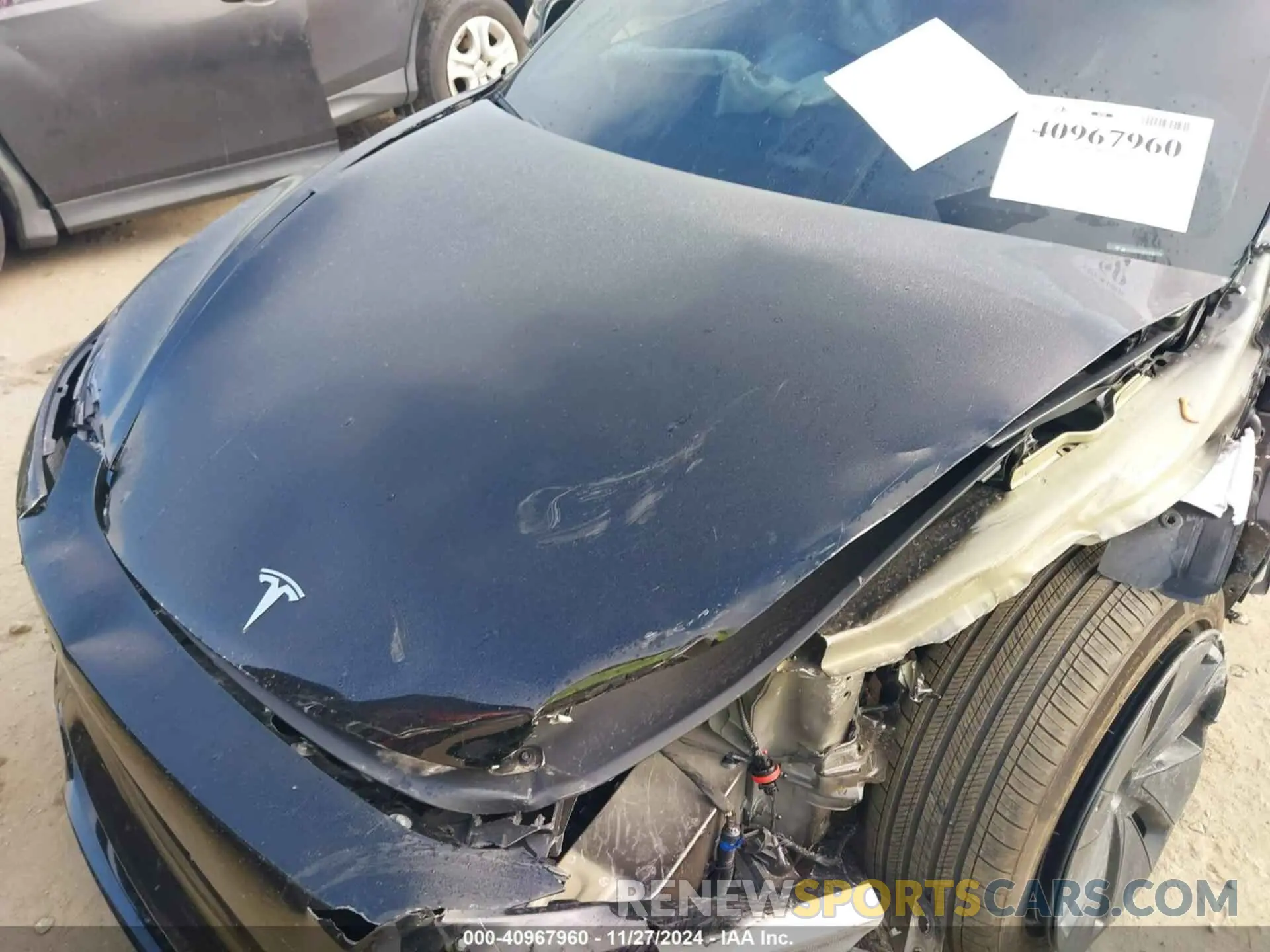 10 fotografías del automóvil dañado 5YJ3E1EA4RF835779 TESLA MODEL 3 2024
