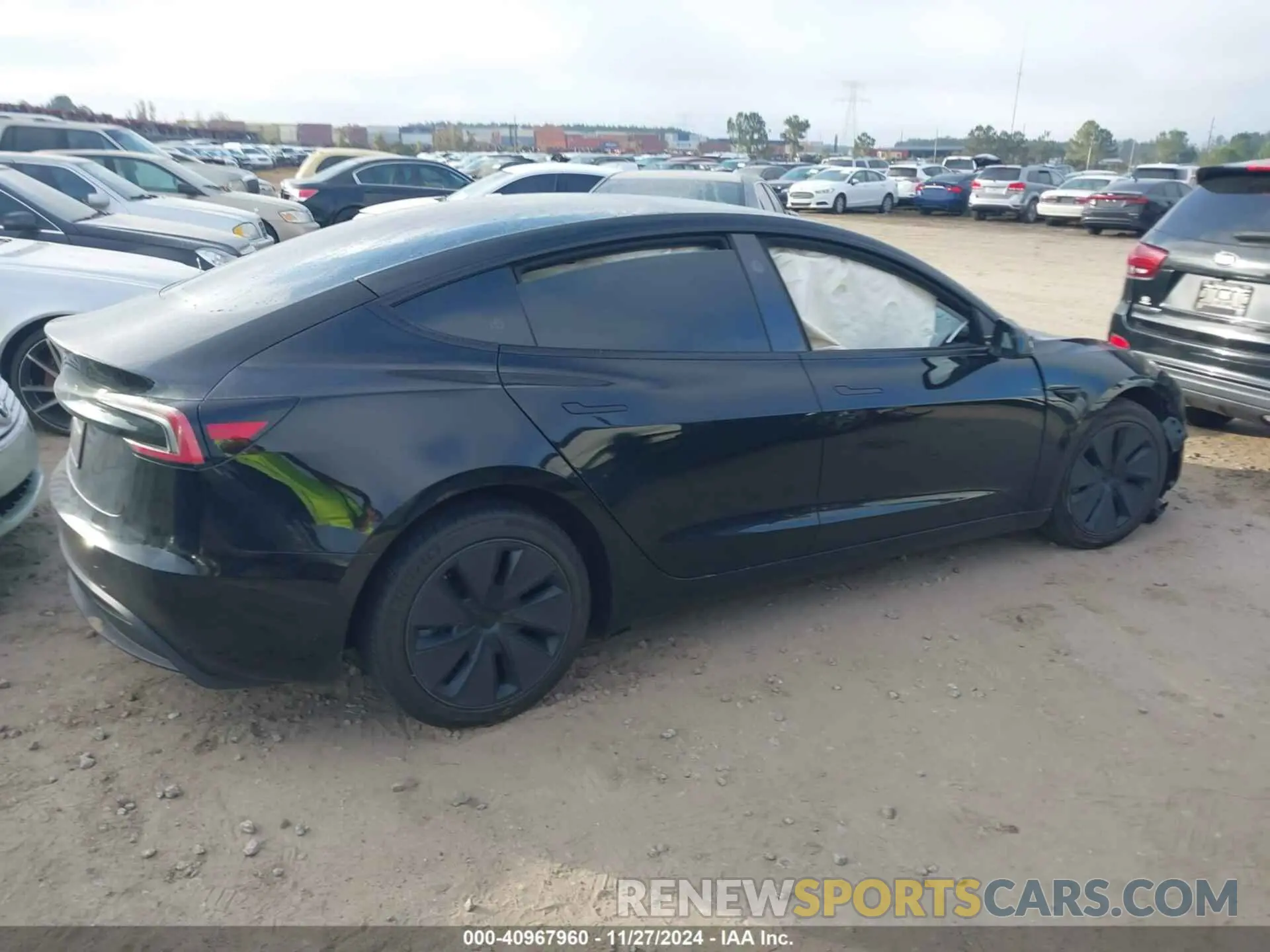 12 fotografías del automóvil dañado 5YJ3E1EA4RF835779 TESLA MODEL 3 2024