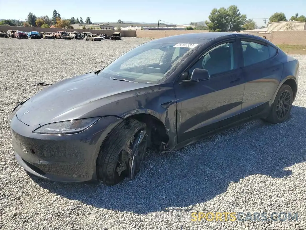 1 fotografías del automóvil dañado 5YJ3E1EA4RF846815 TESLA MODEL 3 2024