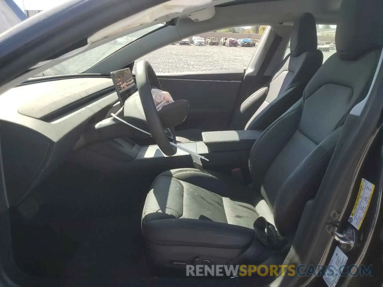 7 fotografías del automóvil dañado 5YJ3E1EA4RF846815 TESLA MODEL 3 2024