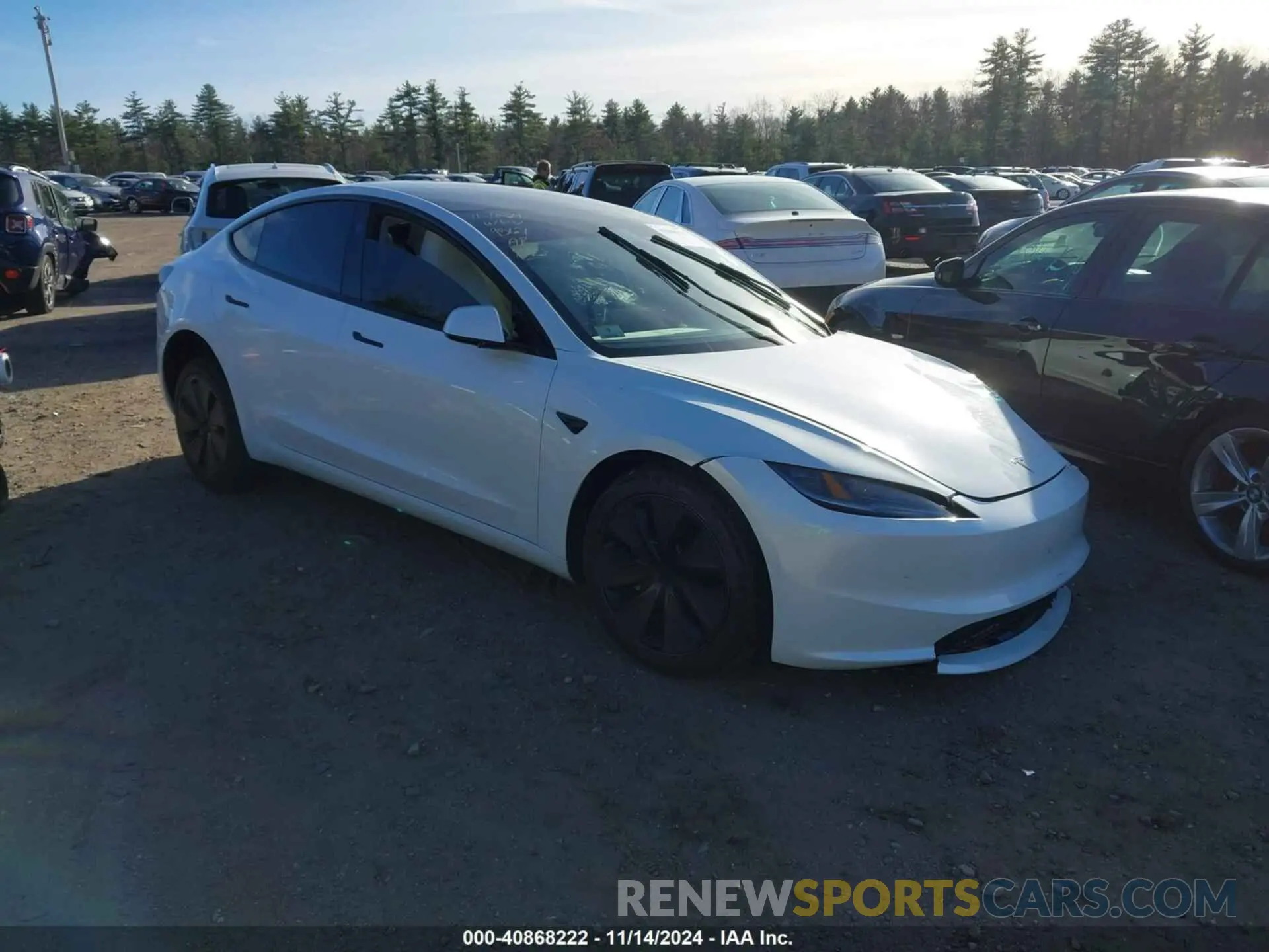 1 fotografías del automóvil dañado 5YJ3E1EA4RF849567 TESLA MODEL 3 2024