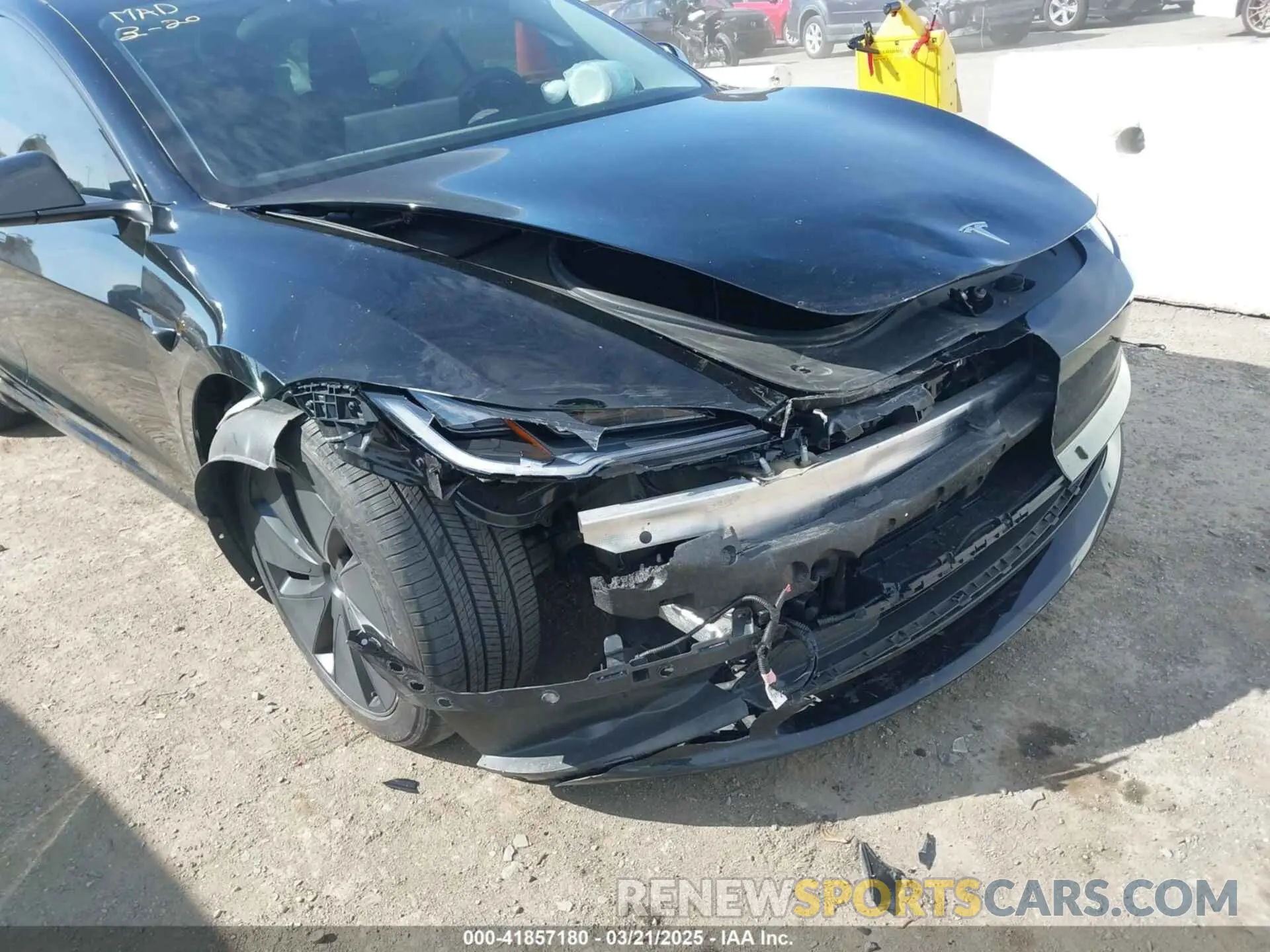 6 fotografías del automóvil dañado 5YJ3E1EA5RF716946 TESLA MODEL 3 2024