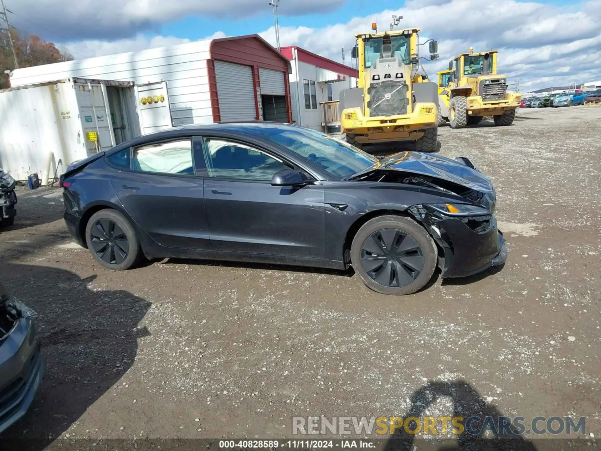 14 fotografías del automóvil dañado 5YJ3E1EA5RF735545 TESLA MODEL 3 2024