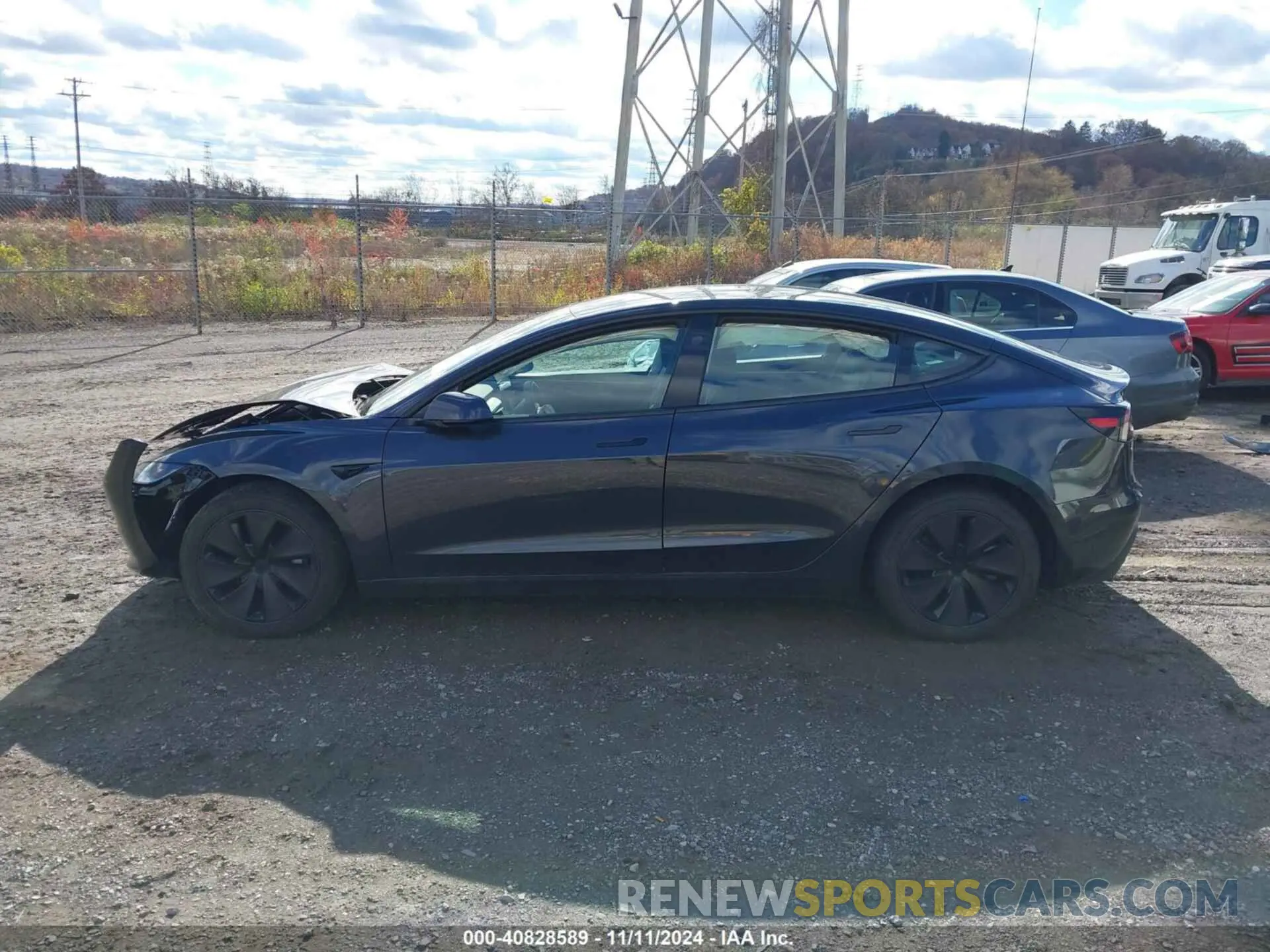 15 fotografías del automóvil dañado 5YJ3E1EA5RF735545 TESLA MODEL 3 2024