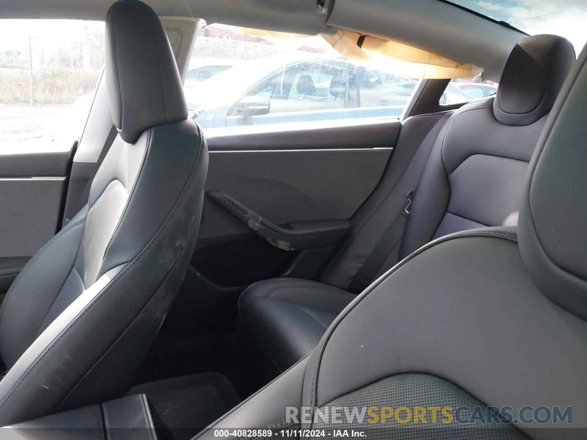8 fotografías del automóvil dañado 5YJ3E1EA5RF735545 TESLA MODEL 3 2024