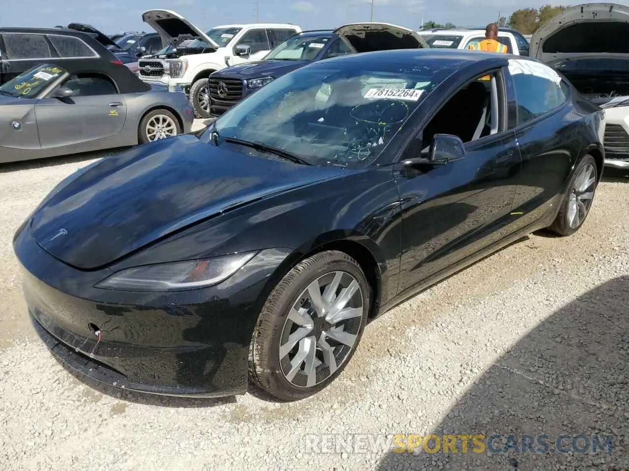 1 fotografías del automóvil dañado 5YJ3E1EA5RF735724 TESLA MODEL 3 2024