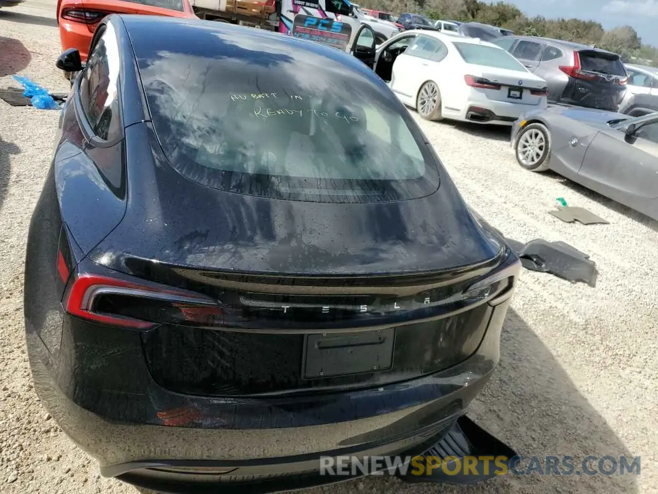6 fotografías del automóvil dañado 5YJ3E1EA5RF735724 TESLA MODEL 3 2024