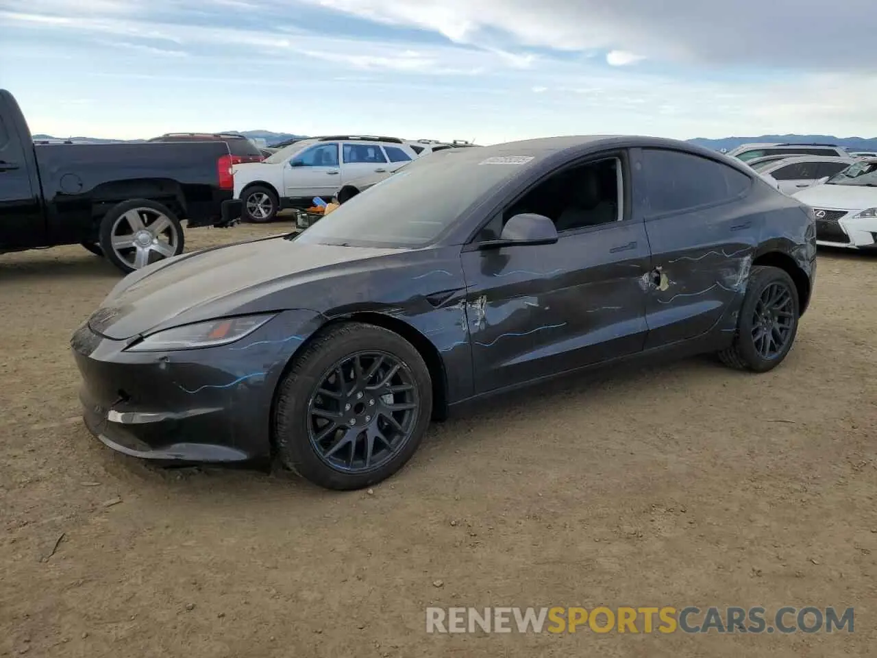 1 fotografías del automóvil dañado 5YJ3E1EA5RF741944 TESLA MODEL 3 2024