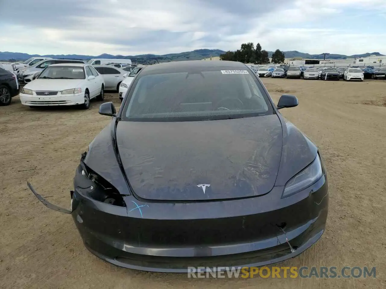 5 fotografías del automóvil dañado 5YJ3E1EA5RF741944 TESLA MODEL 3 2024