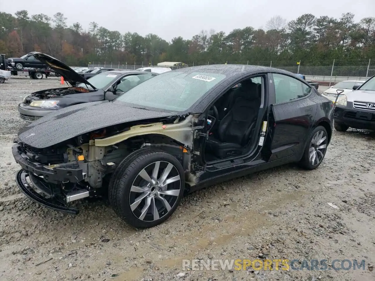 1 fotografías del automóvil dañado 5YJ3E1EA5RF748960 TESLA MODEL 3 2024